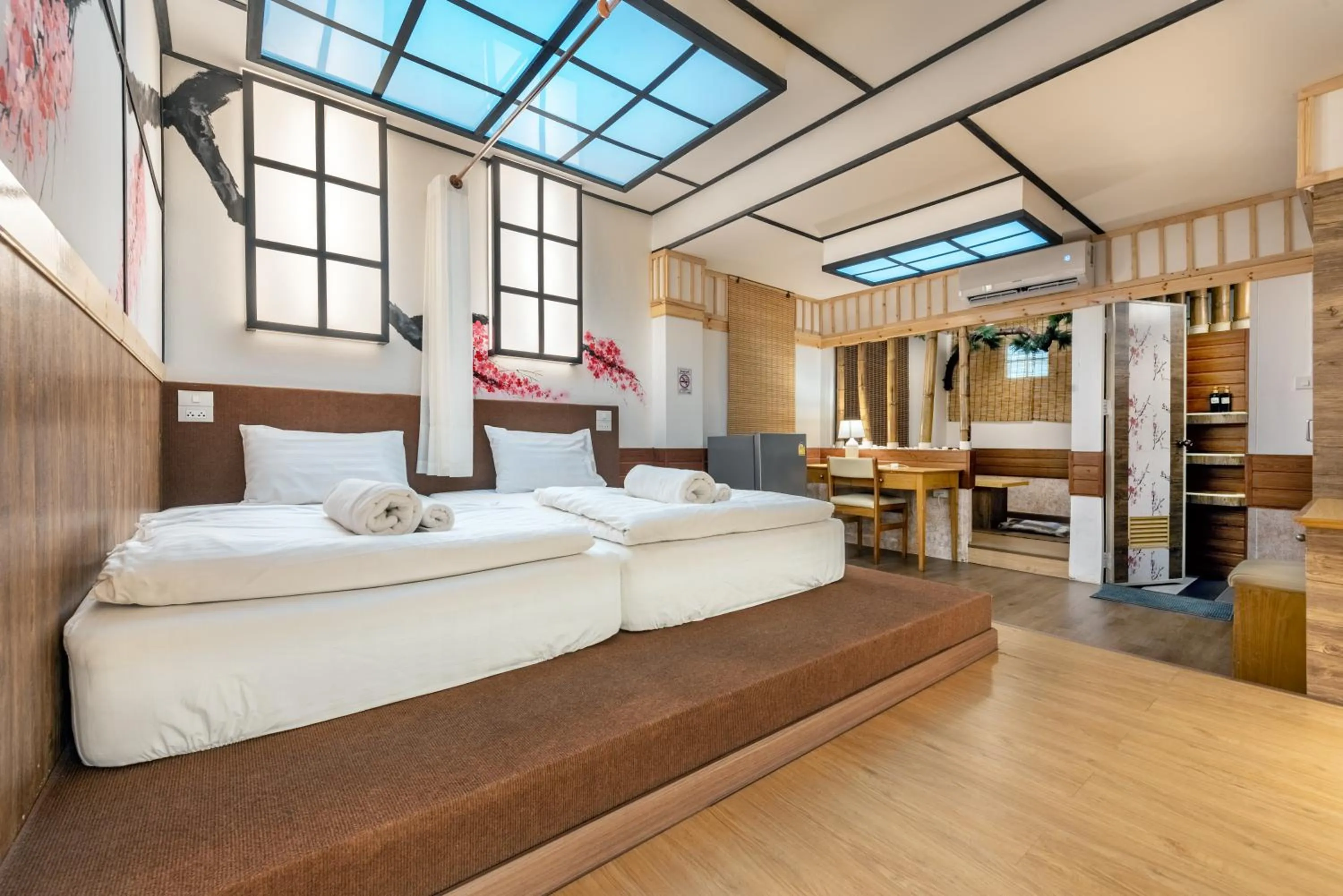 Bedroom in โรงแรมชิบะรูม นครราชสีมา เซ็นทรัลโคราช