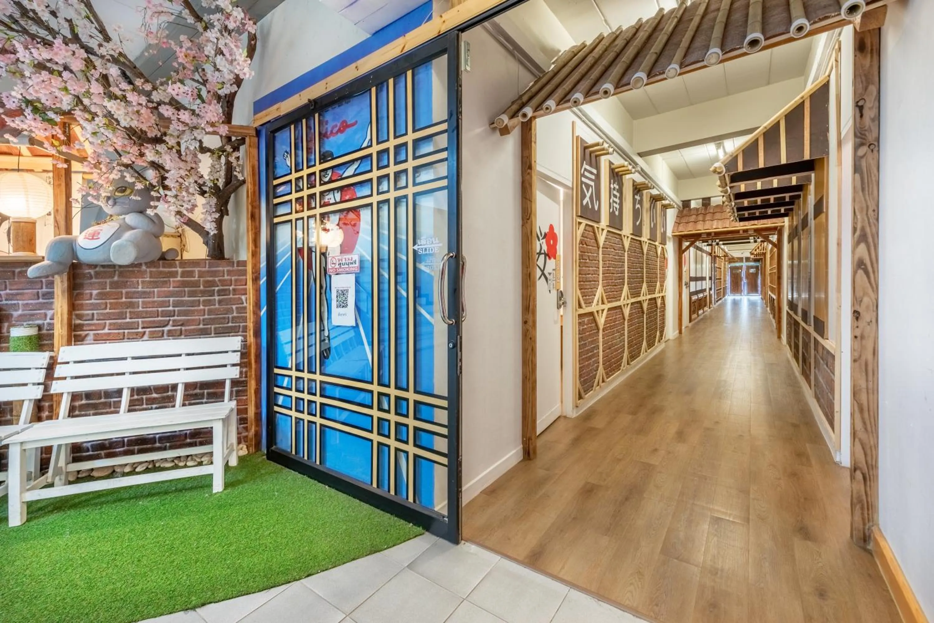 Lobby or reception in โรงแรมชิบะรูม นครราชสีมา เซ็นทรัลโคราช