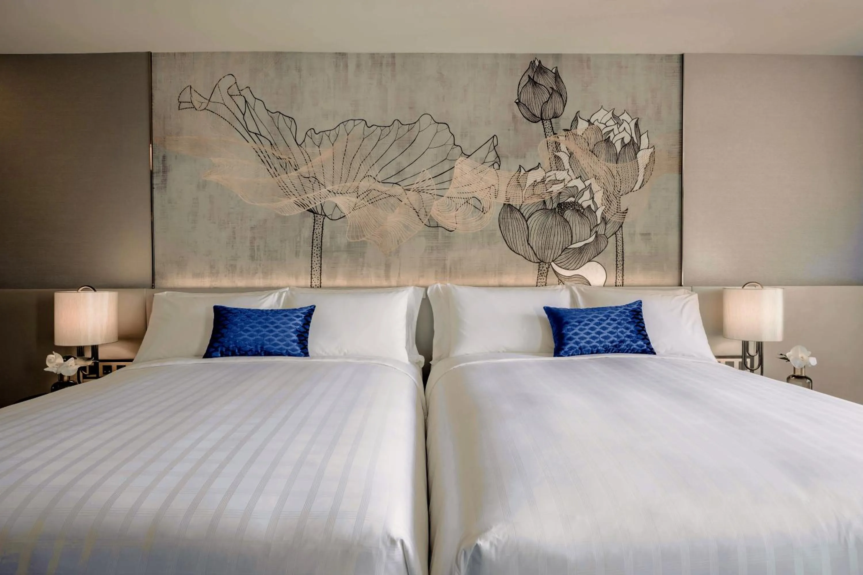 Bed in Chatrium Grand Bangkok