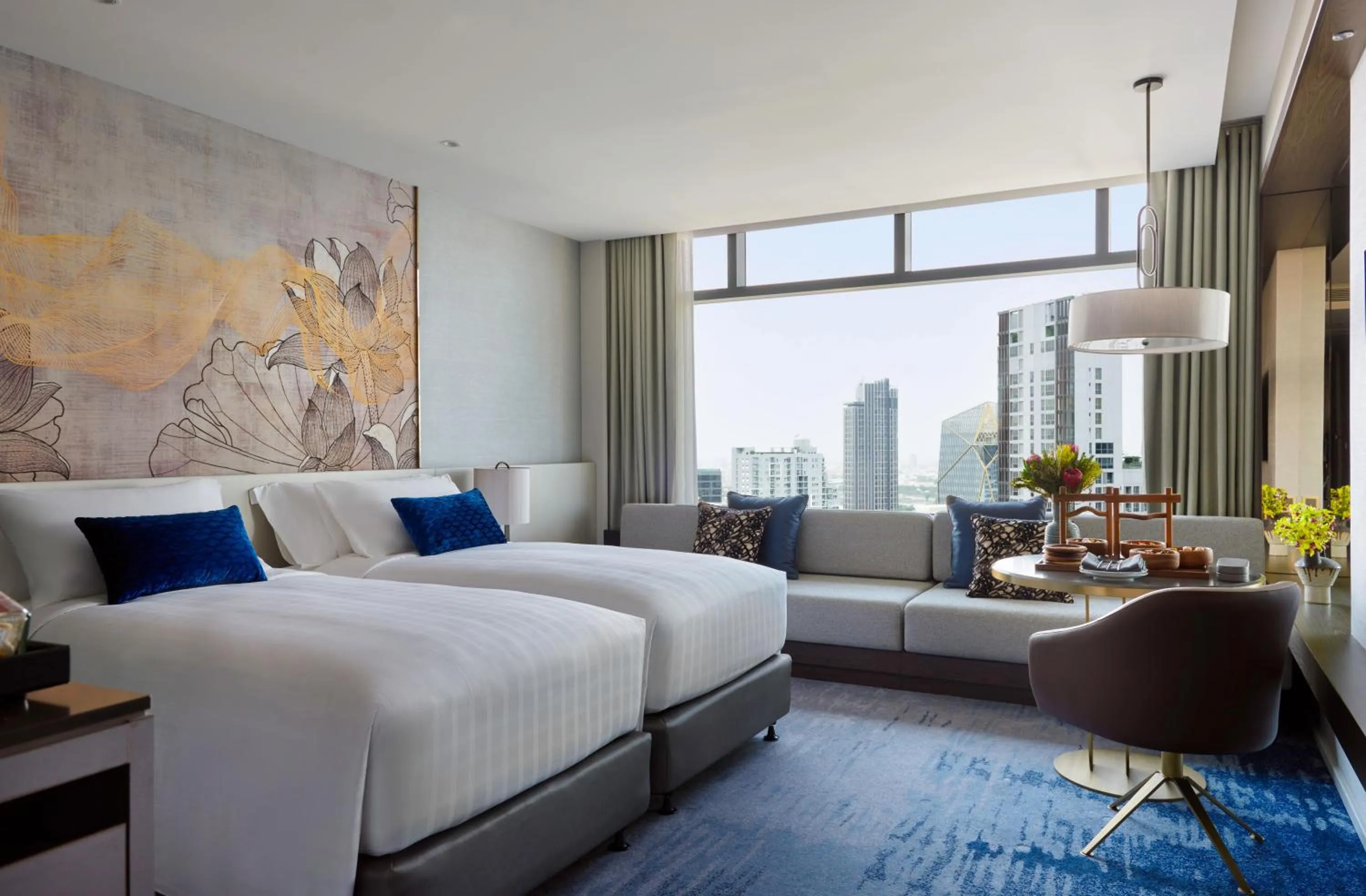 Bed in Chatrium Grand Bangkok