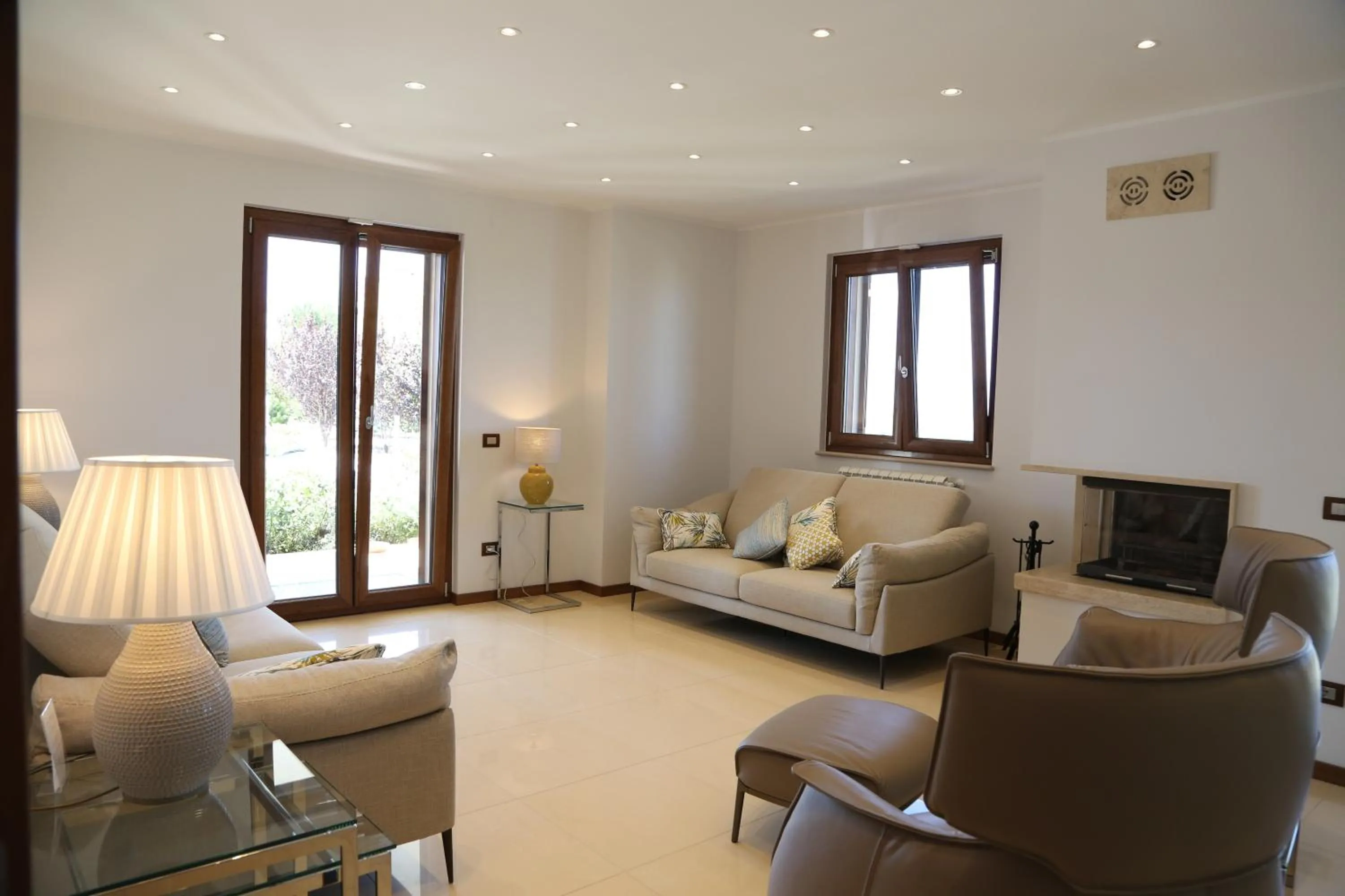 Living room in Villa Panorama