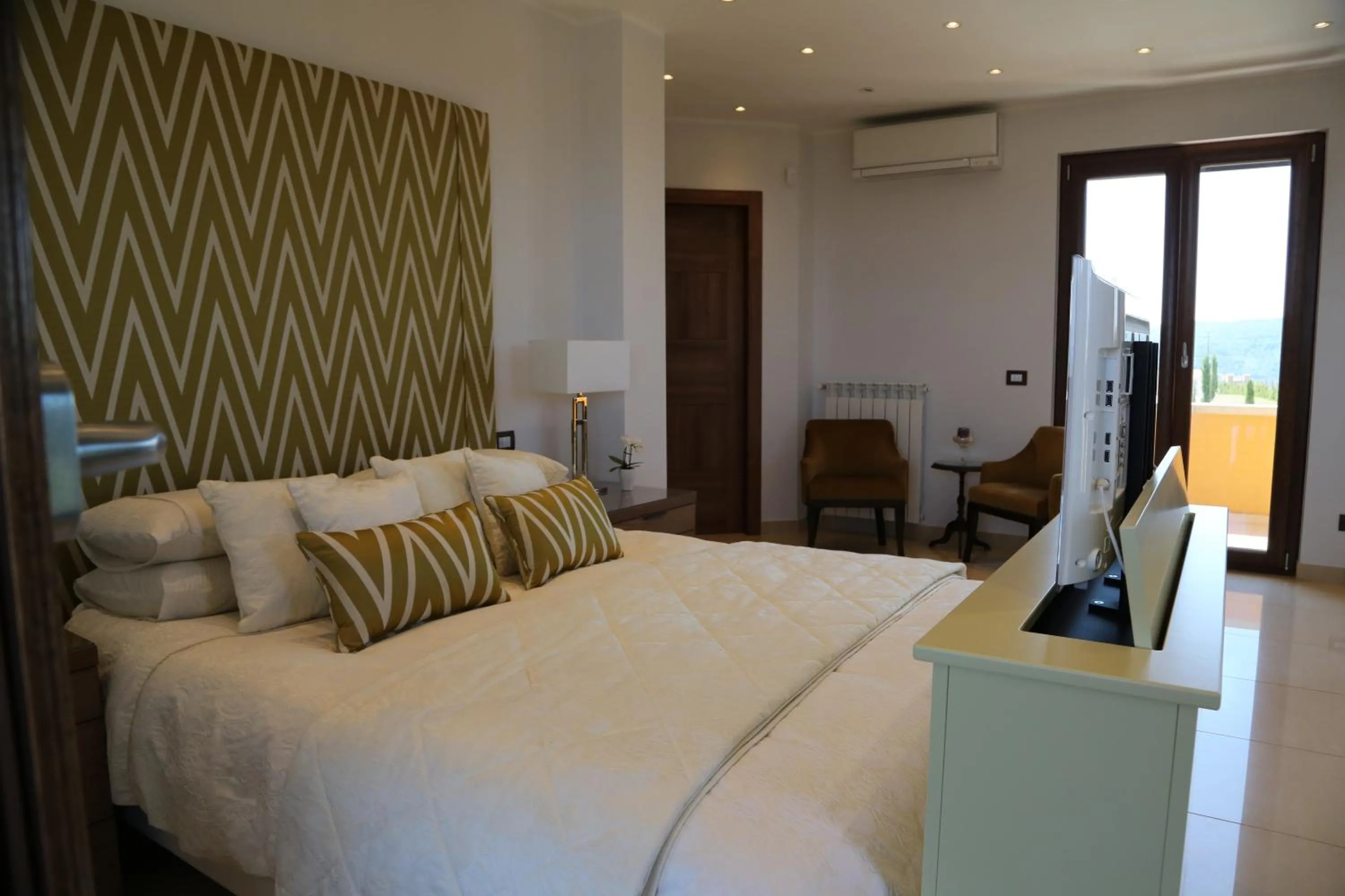 Bed in Villa Panorama