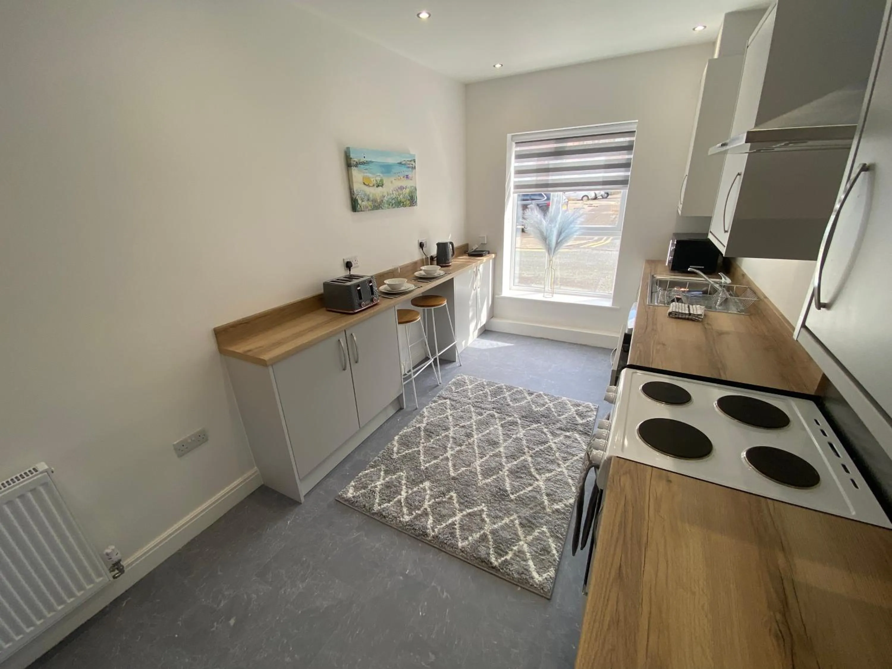 Kitchen or kitchenette in Blackpool Abode - Silver Sands
