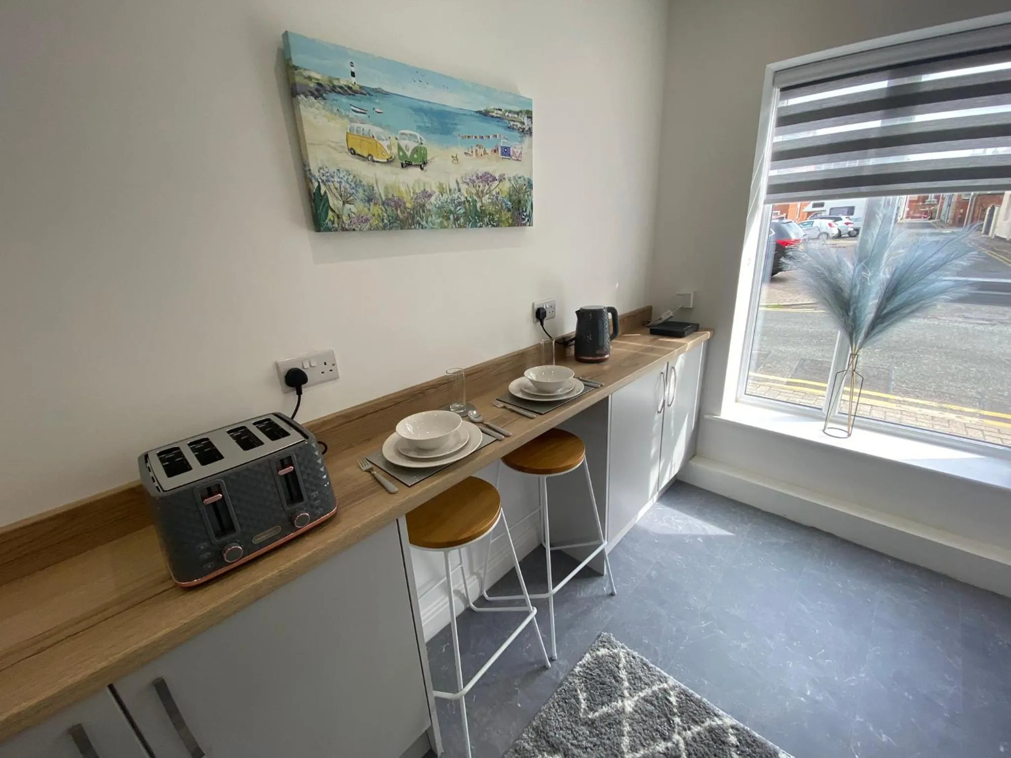 Kitchen or kitchenette in Blackpool Abode - Silver Sands