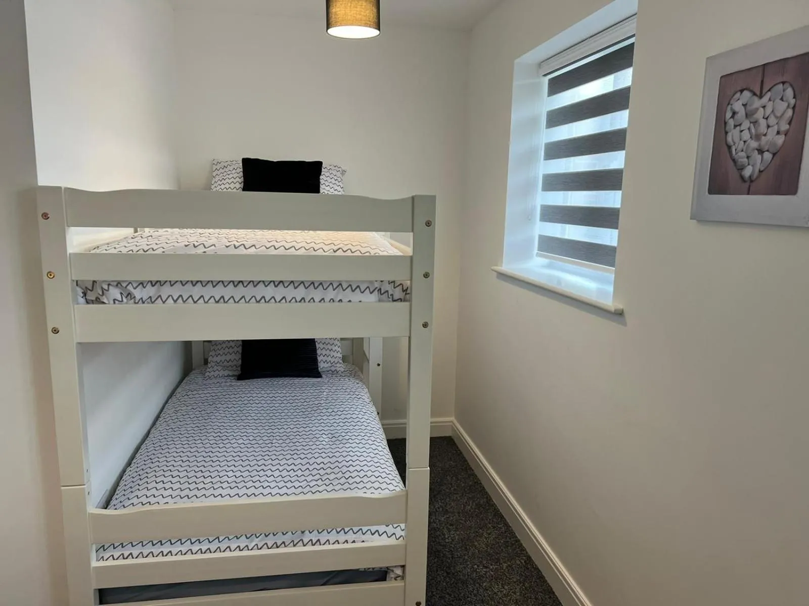 Bedroom, Bed in Blackpool Abode - Silver Sands