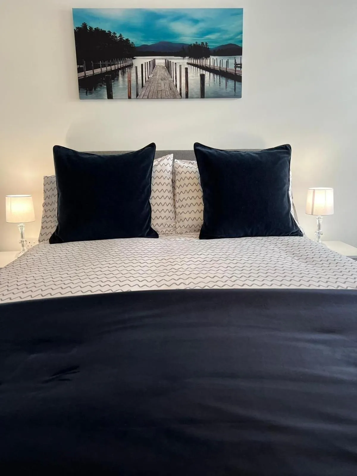 Bedroom, Bed in Blackpool Abode - Silver Sands