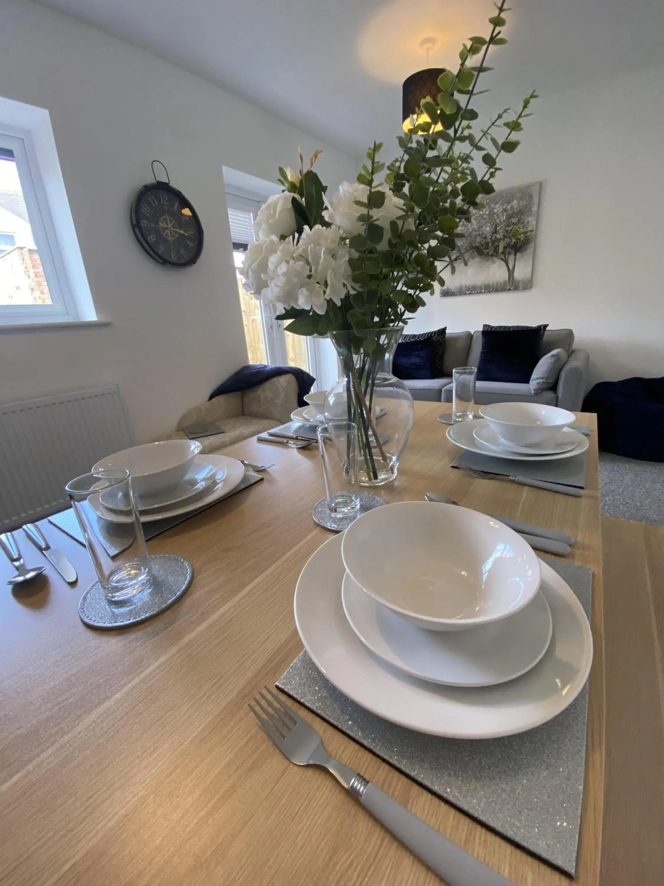 Living room in Blackpool Abode - Silver Sands