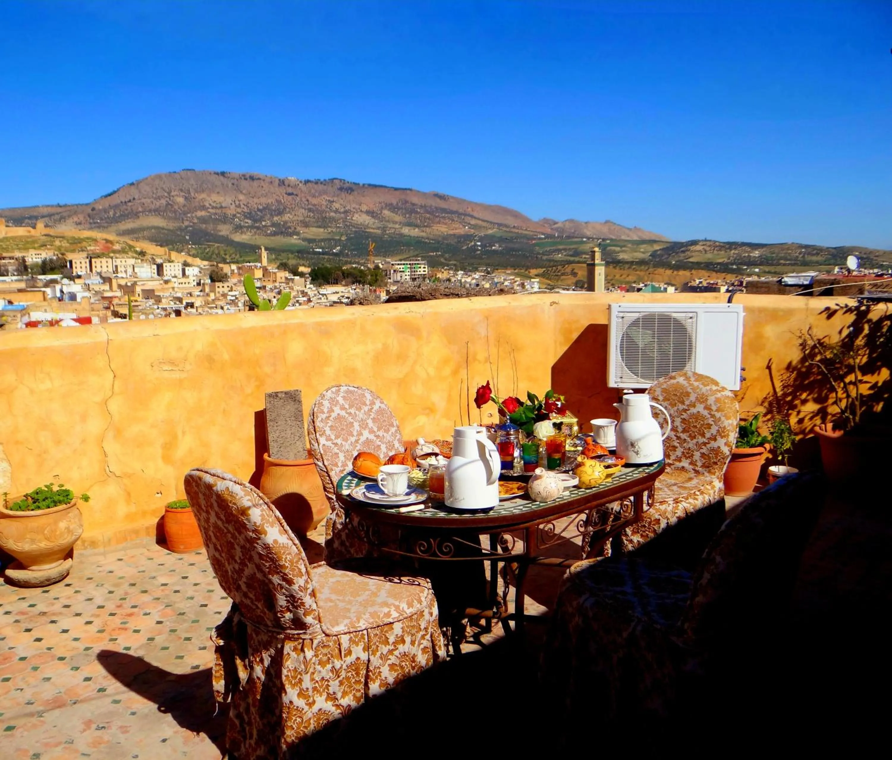 Breakfast in Riad Rchacha