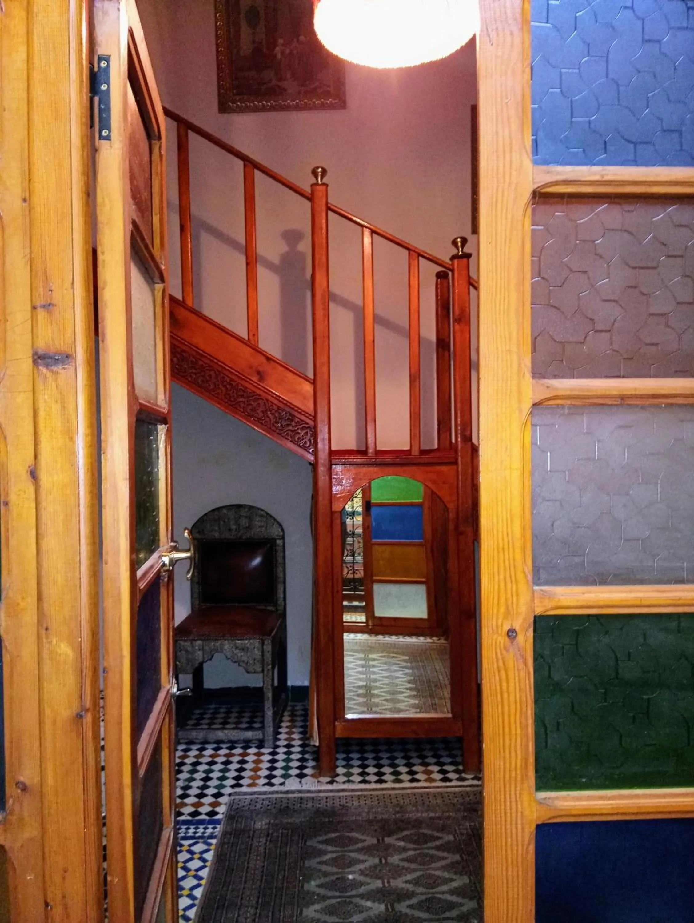 bunk bed in Riad Rchacha
