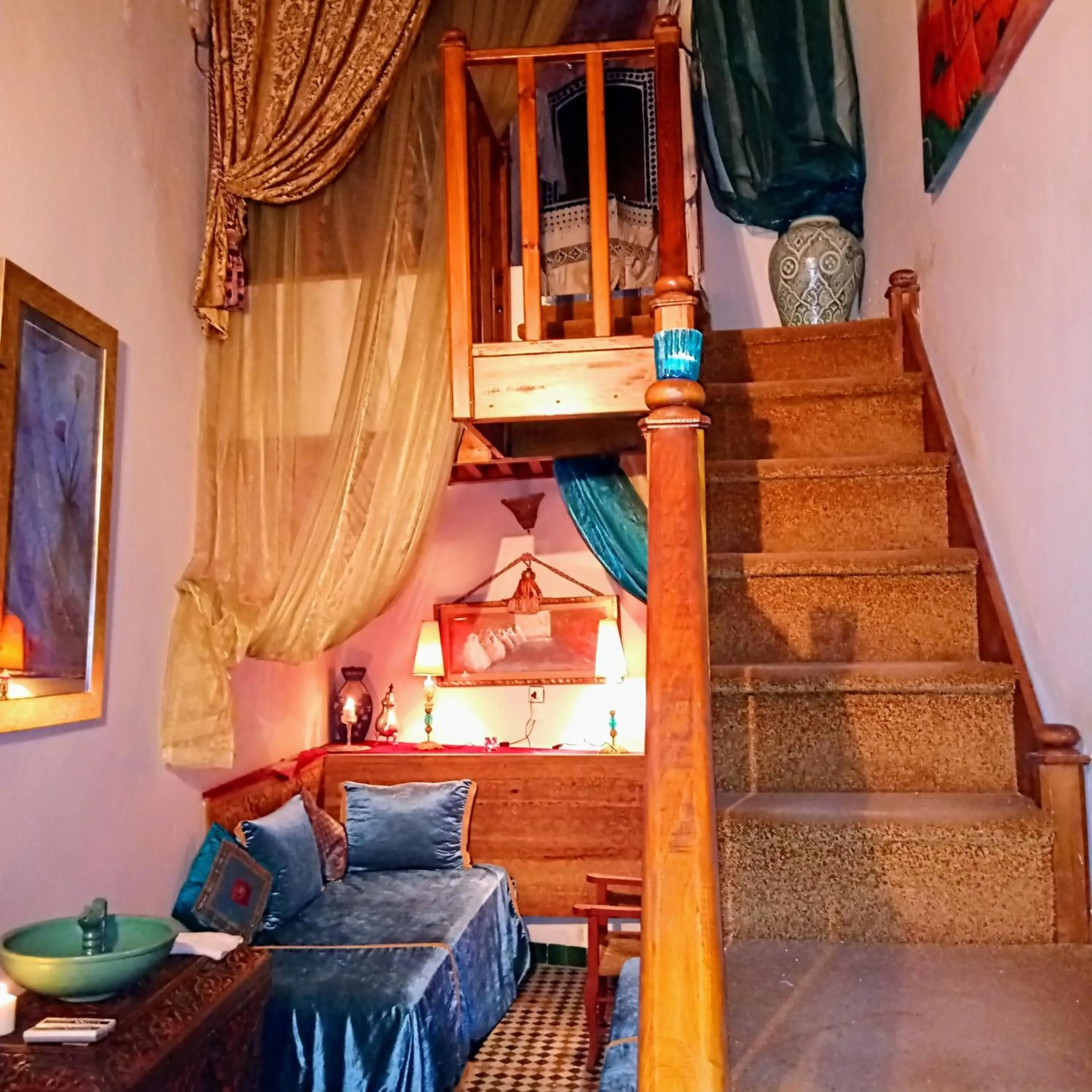 Living room in Riad Rchacha