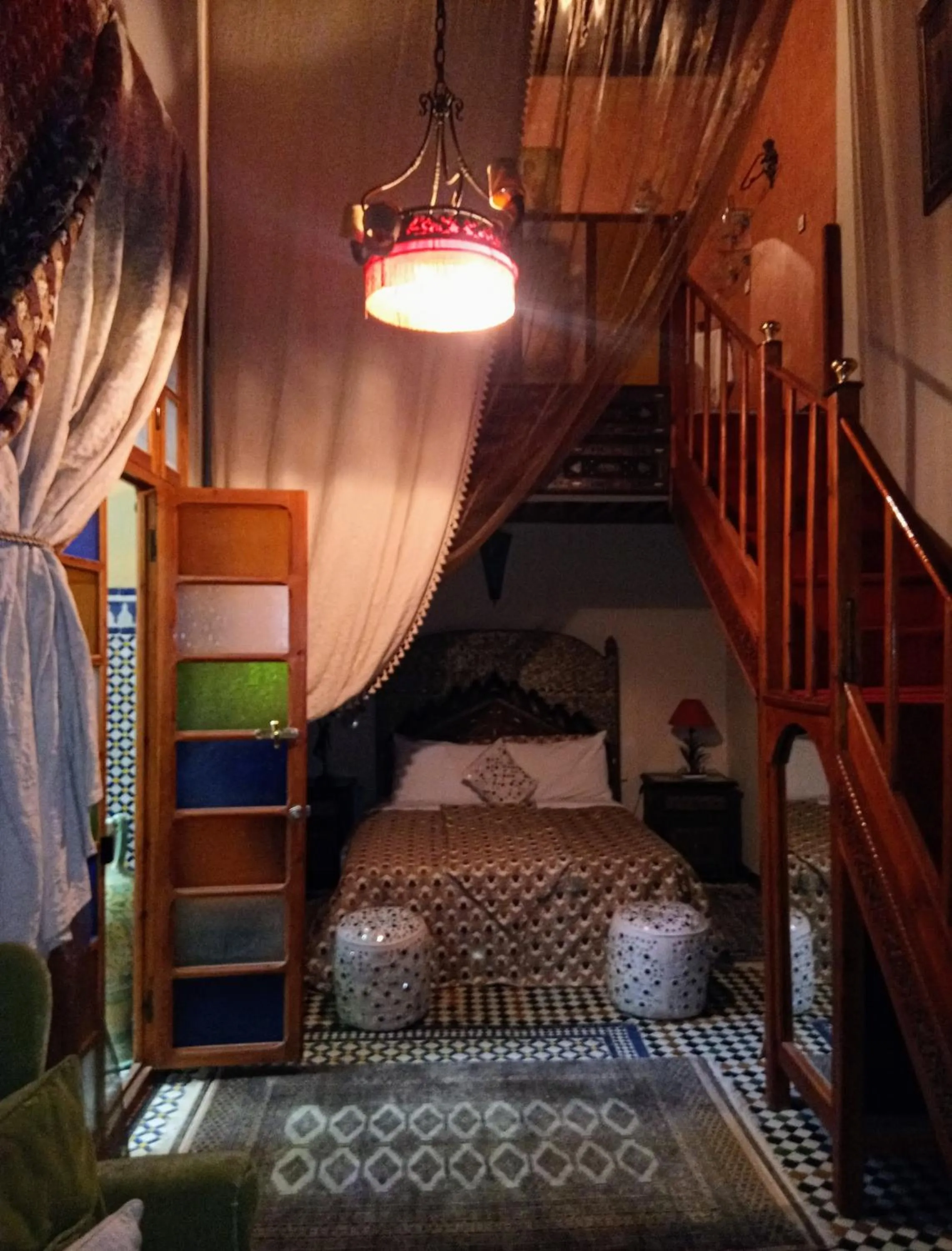 bunk bed, Bed in Riad Rchacha