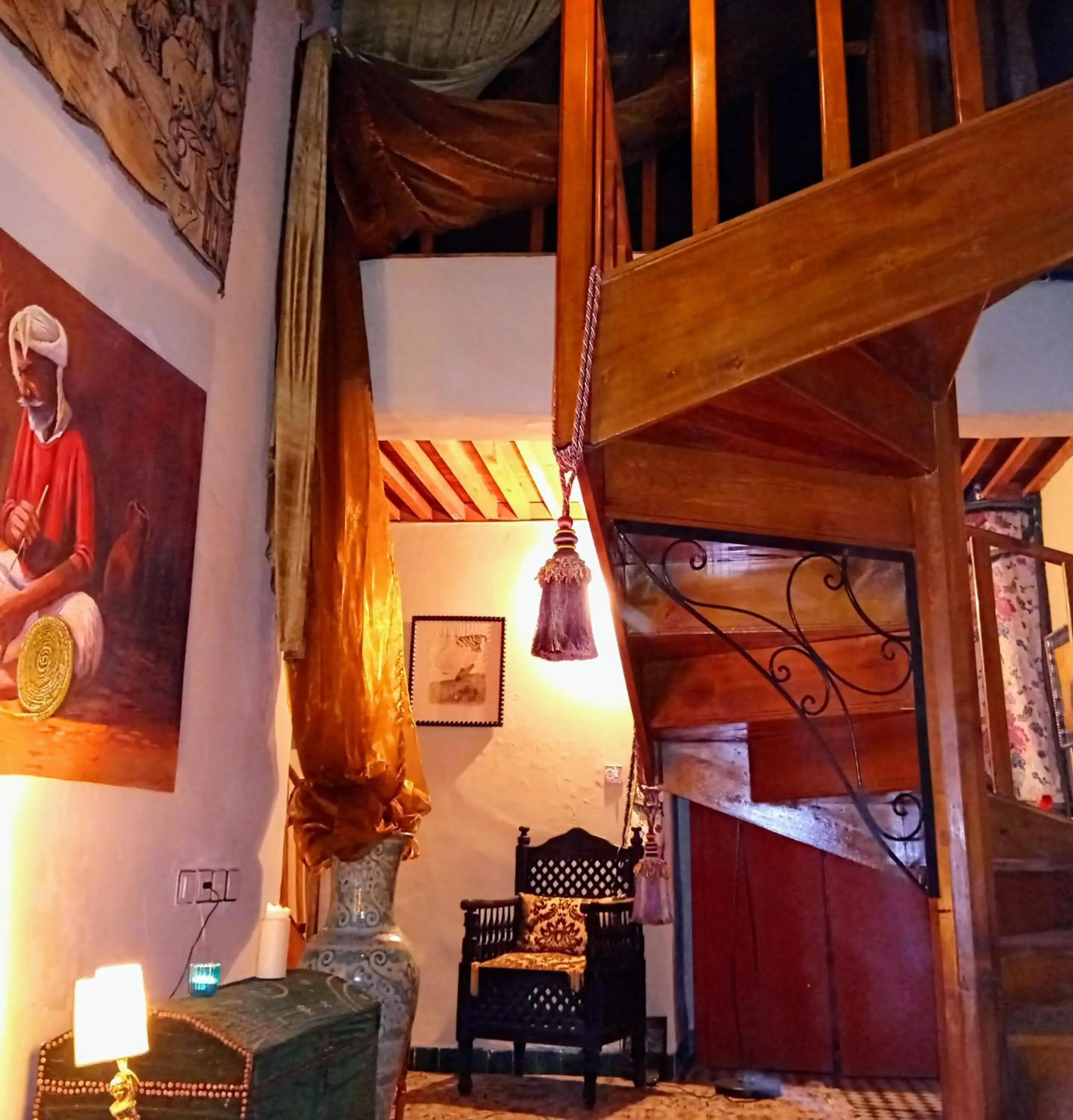 bunk bed in Riad Rchacha