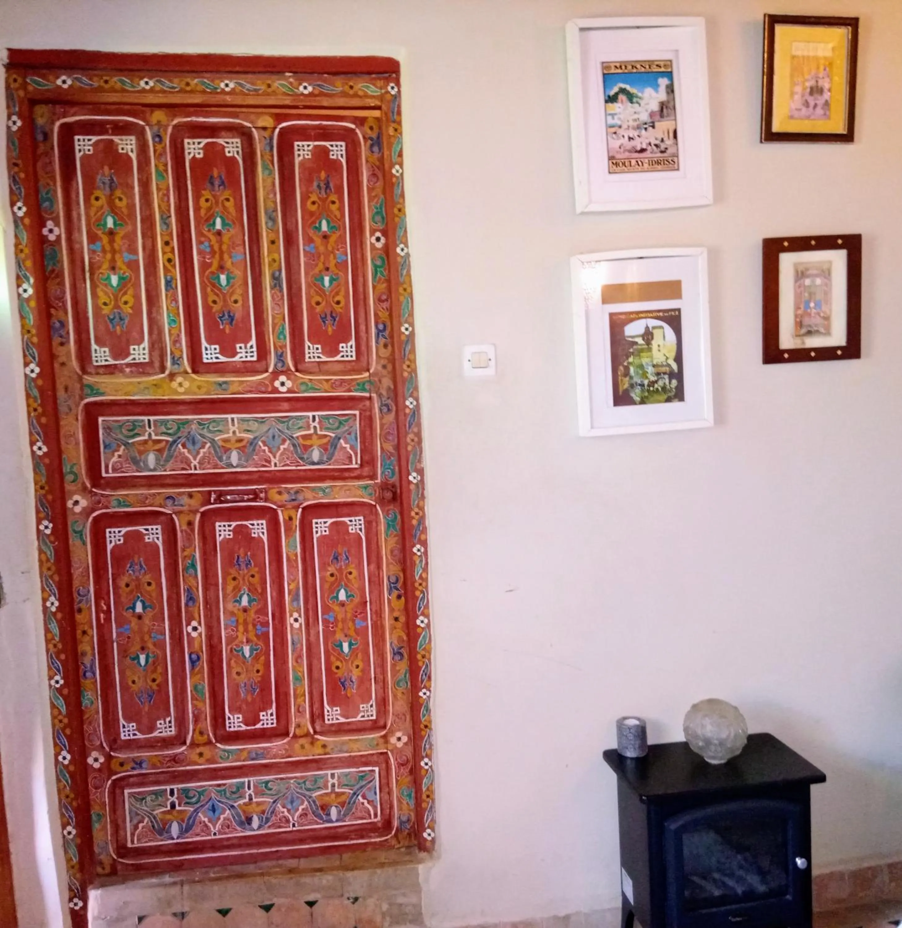 Facade/entrance in Riad Rchacha