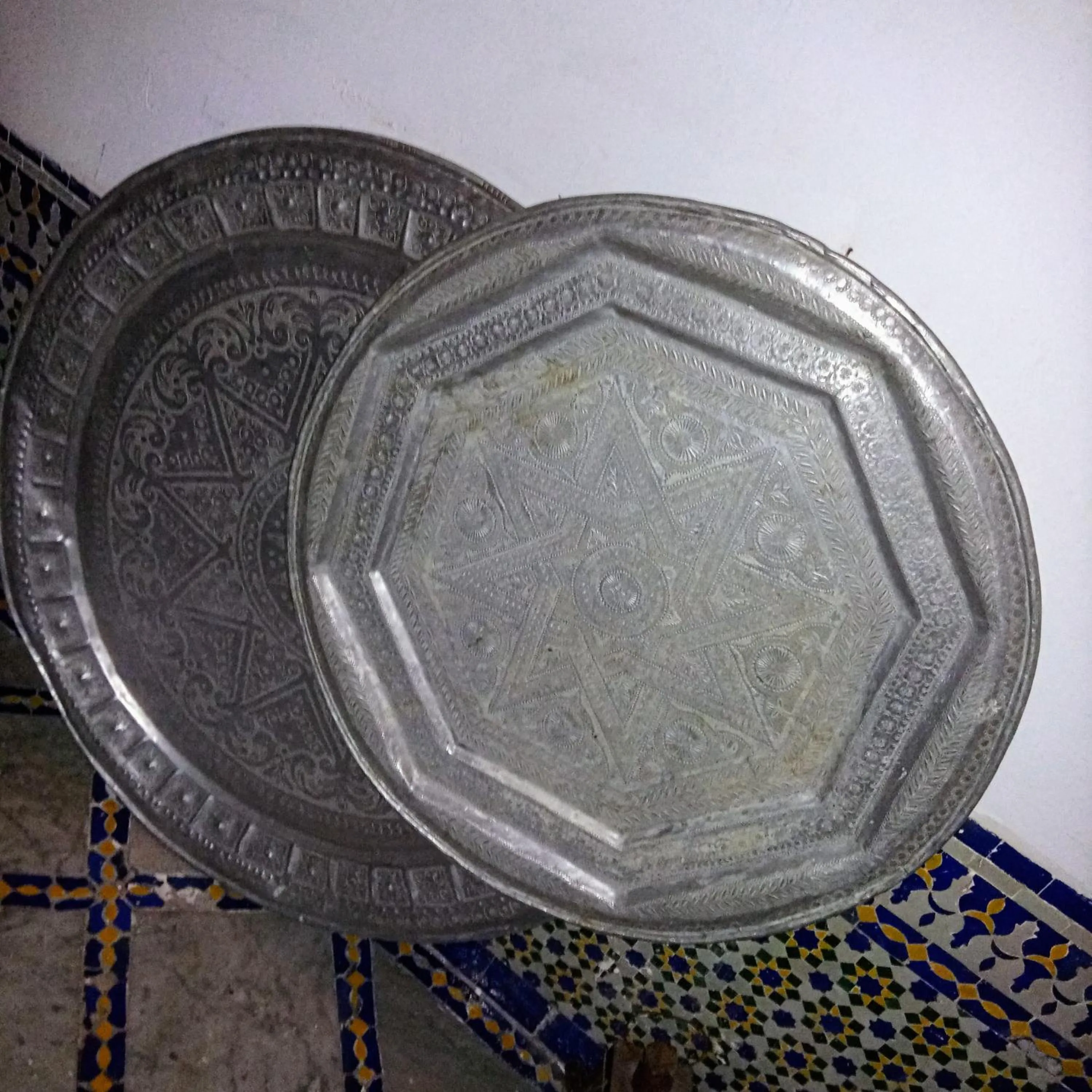 Seating area in Riad Rchacha