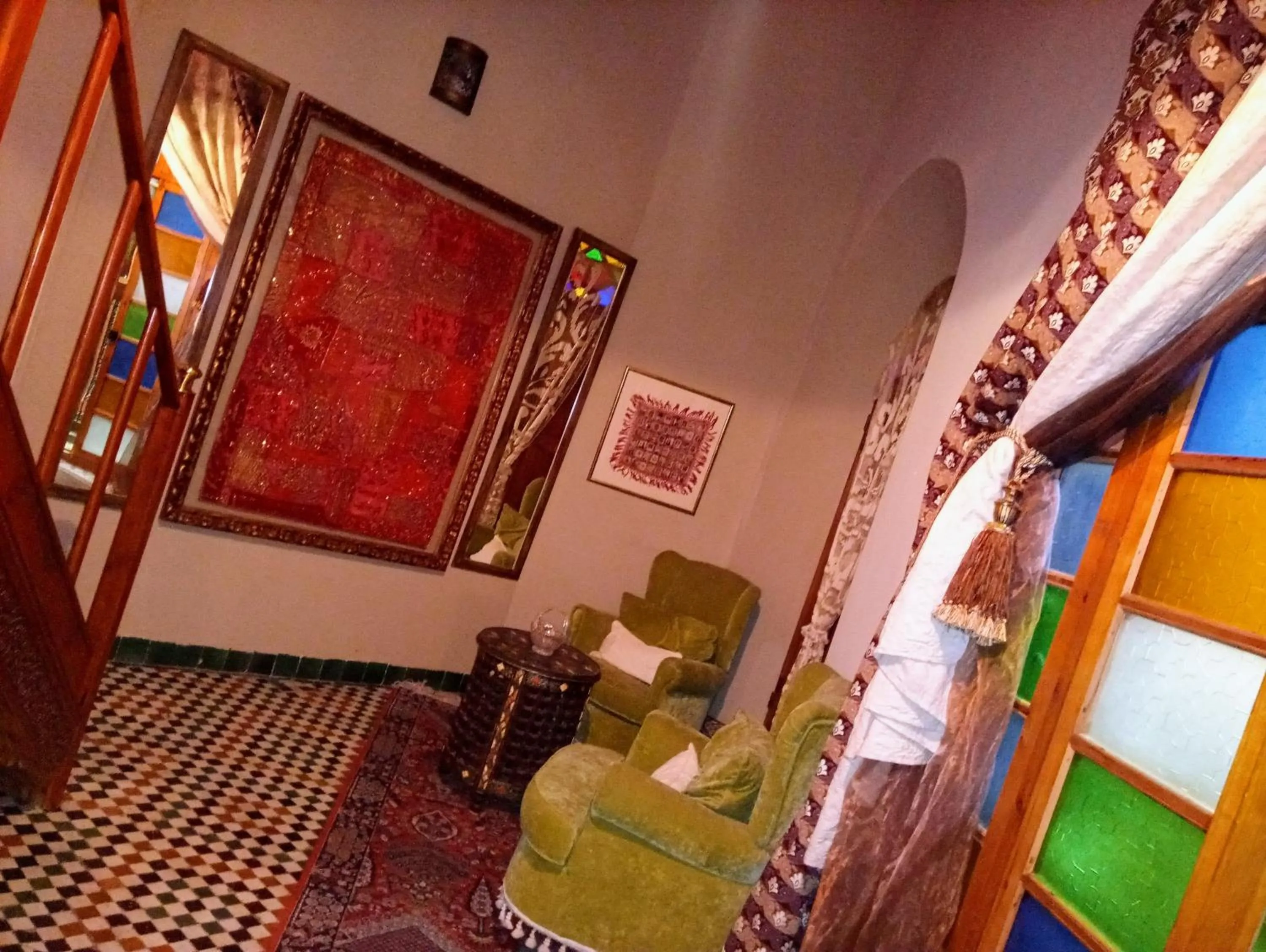 Living room in Riad Rchacha