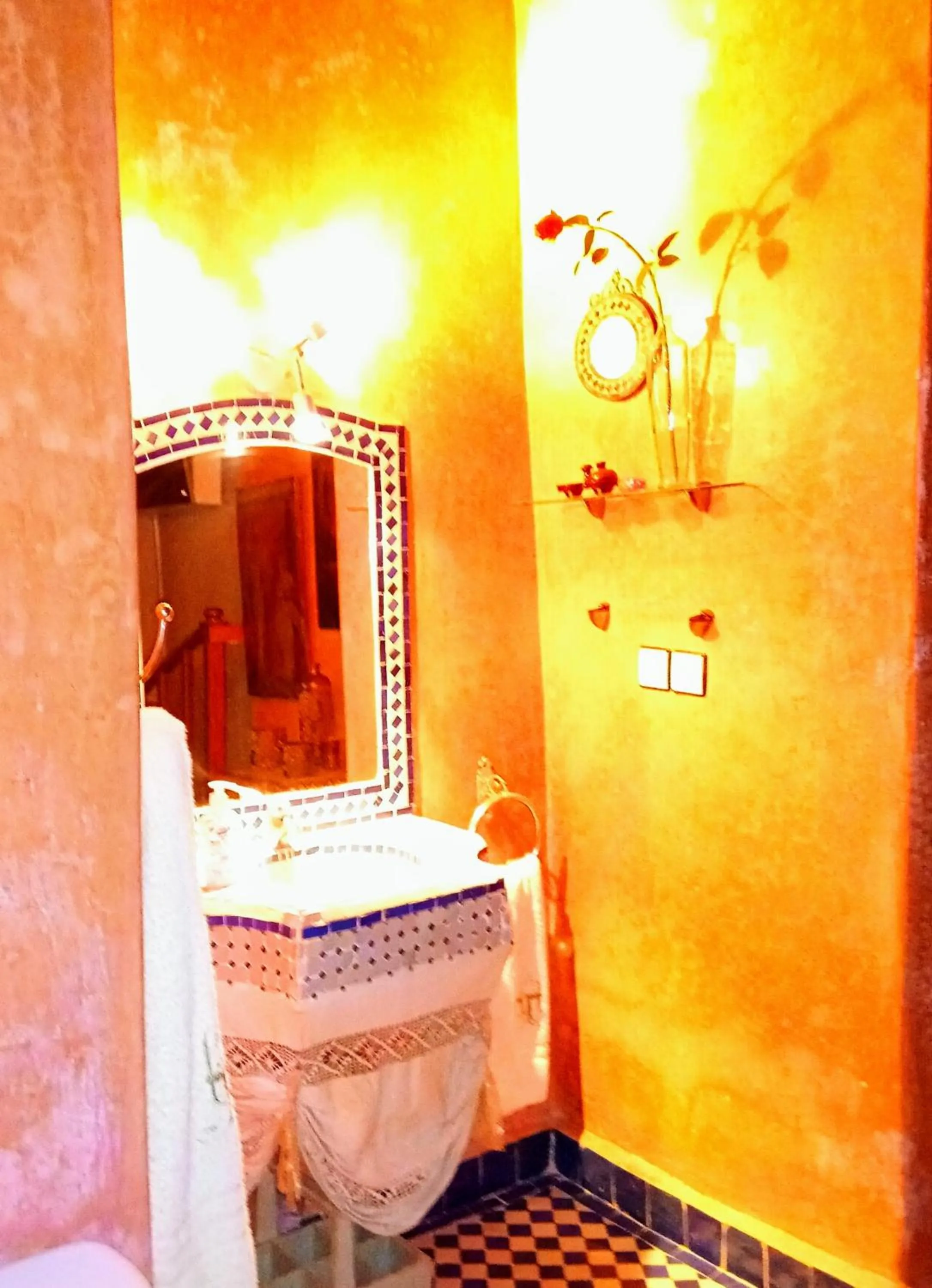 Bathroom in Riad Rchacha