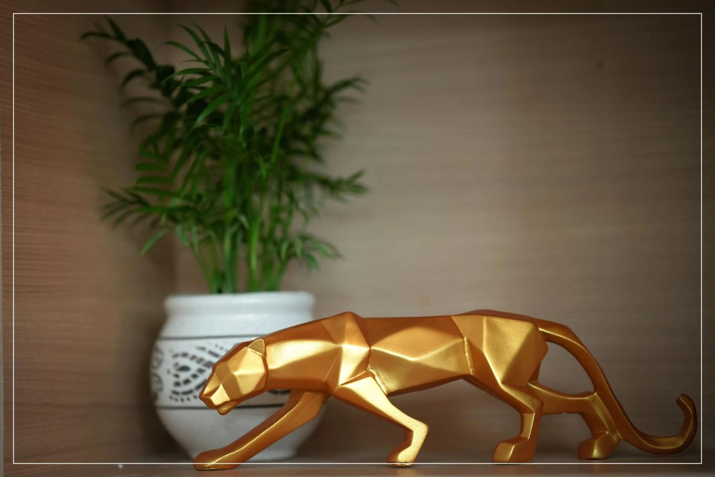 Decorative detail in Ramada Encore by Wyndham Siliguri Sevoke Road