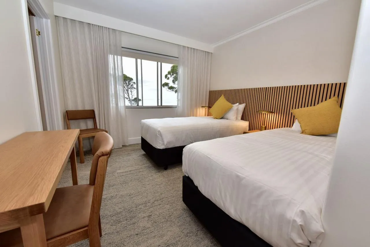 Bed in Lufra Beachside Hotel