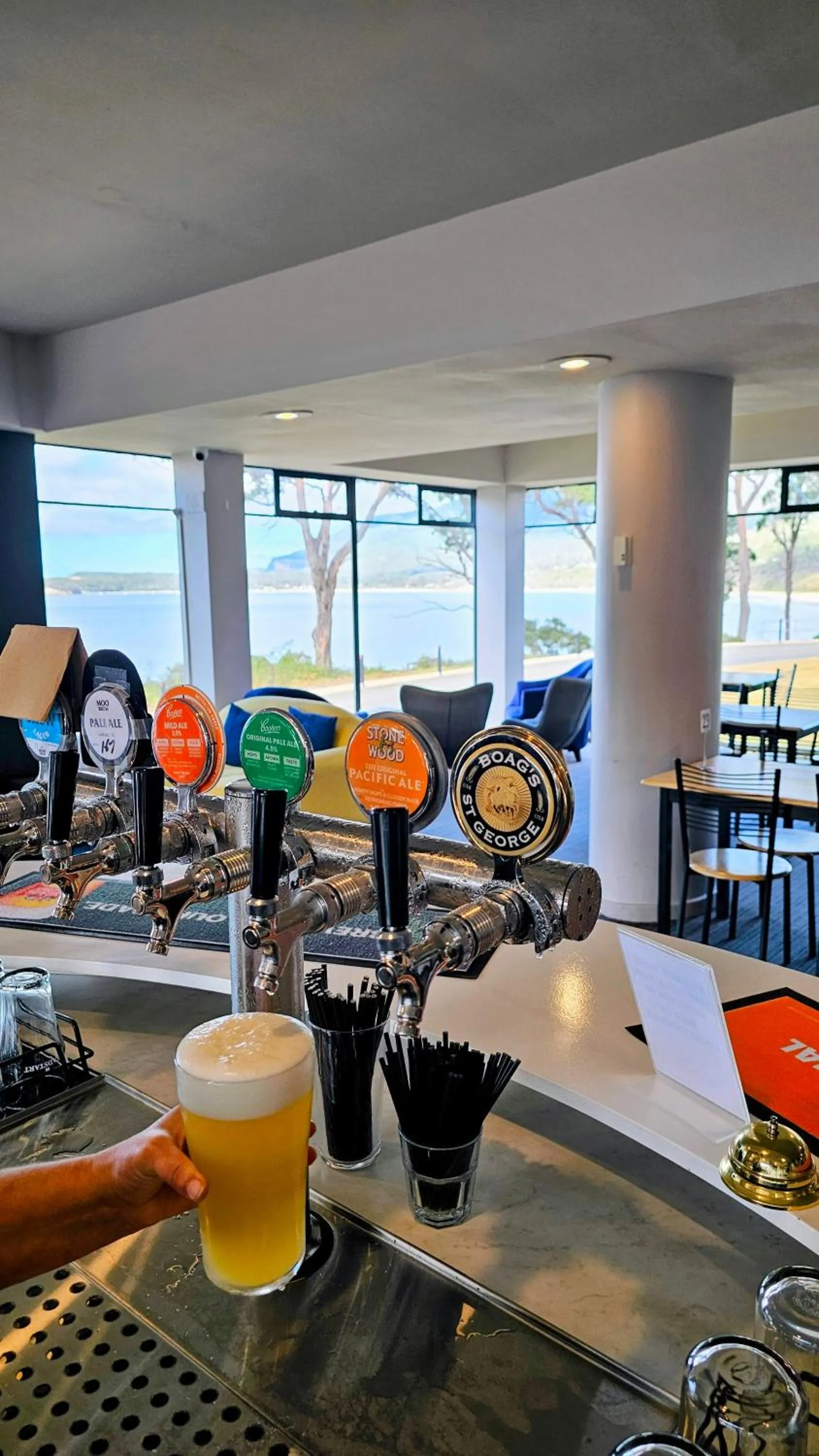 Restaurant/places to eat in Lufra Beachside Hotel