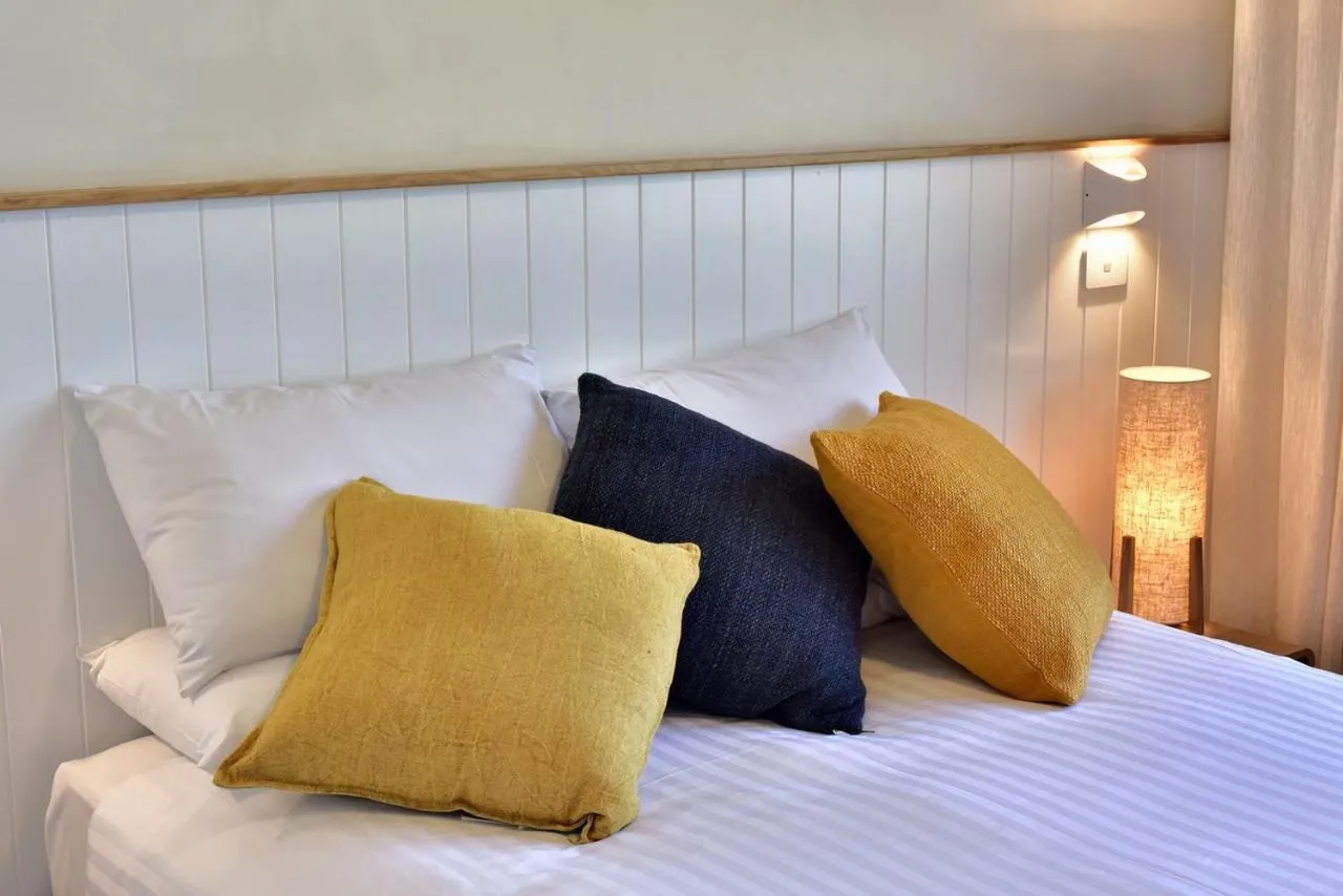 Bed in Lufra Beachside Hotel