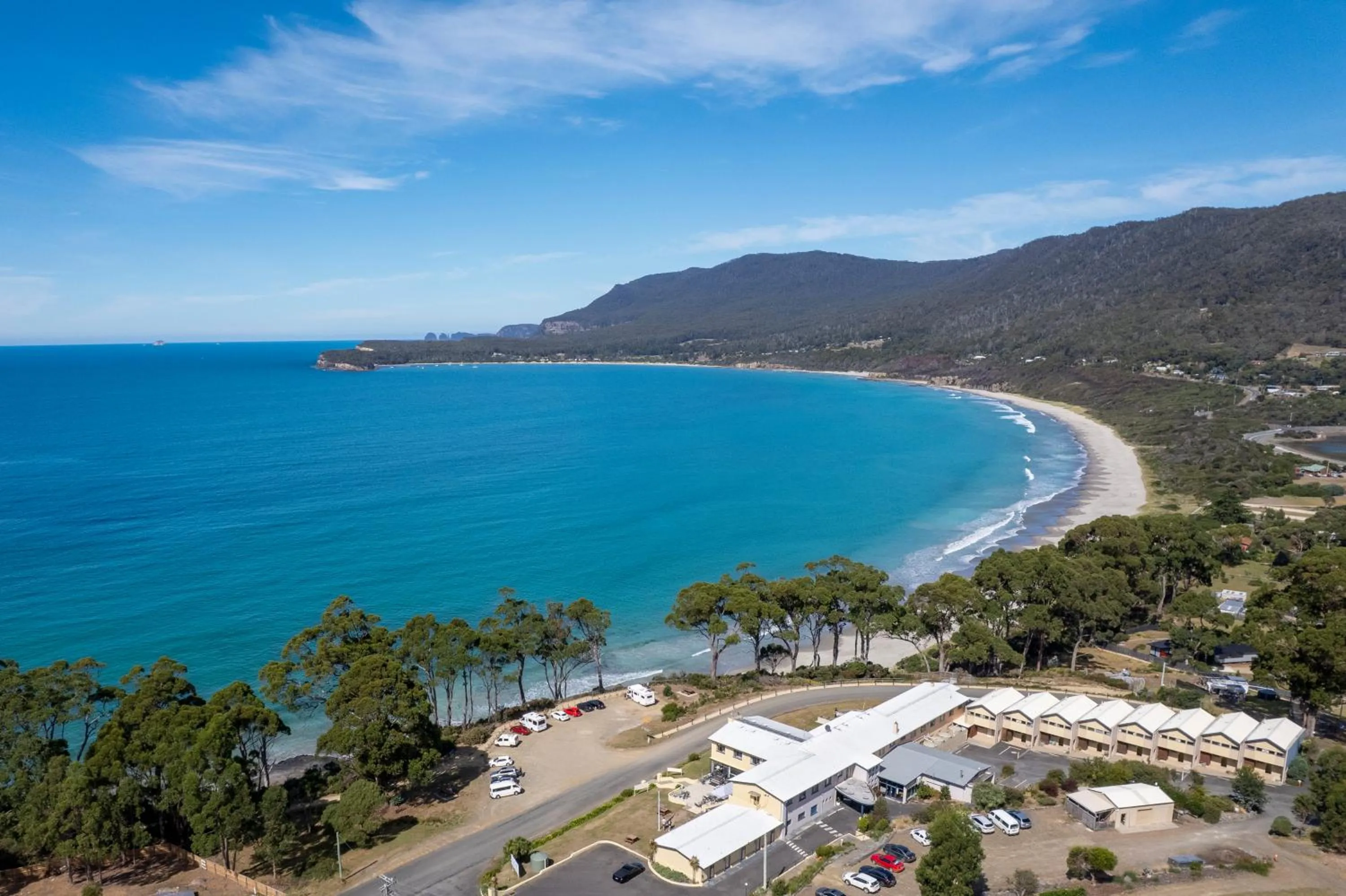 Bird's eye view in Lufra Beachside Hotel