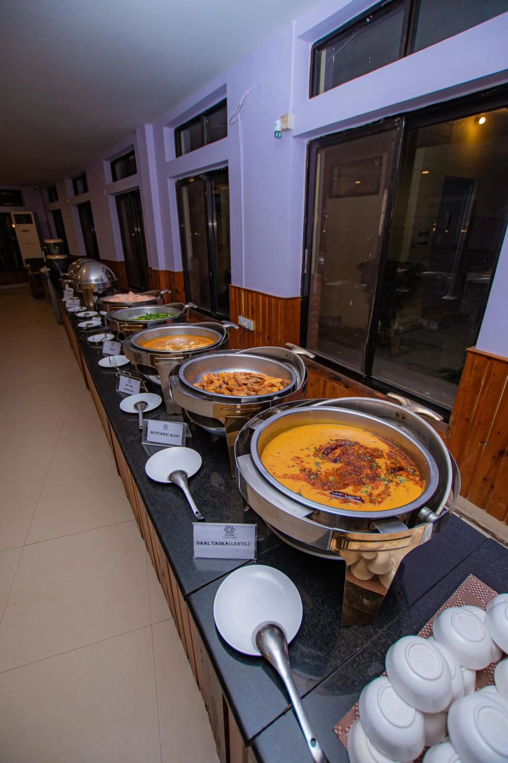 Food and drinks in Hotel Seven Limited