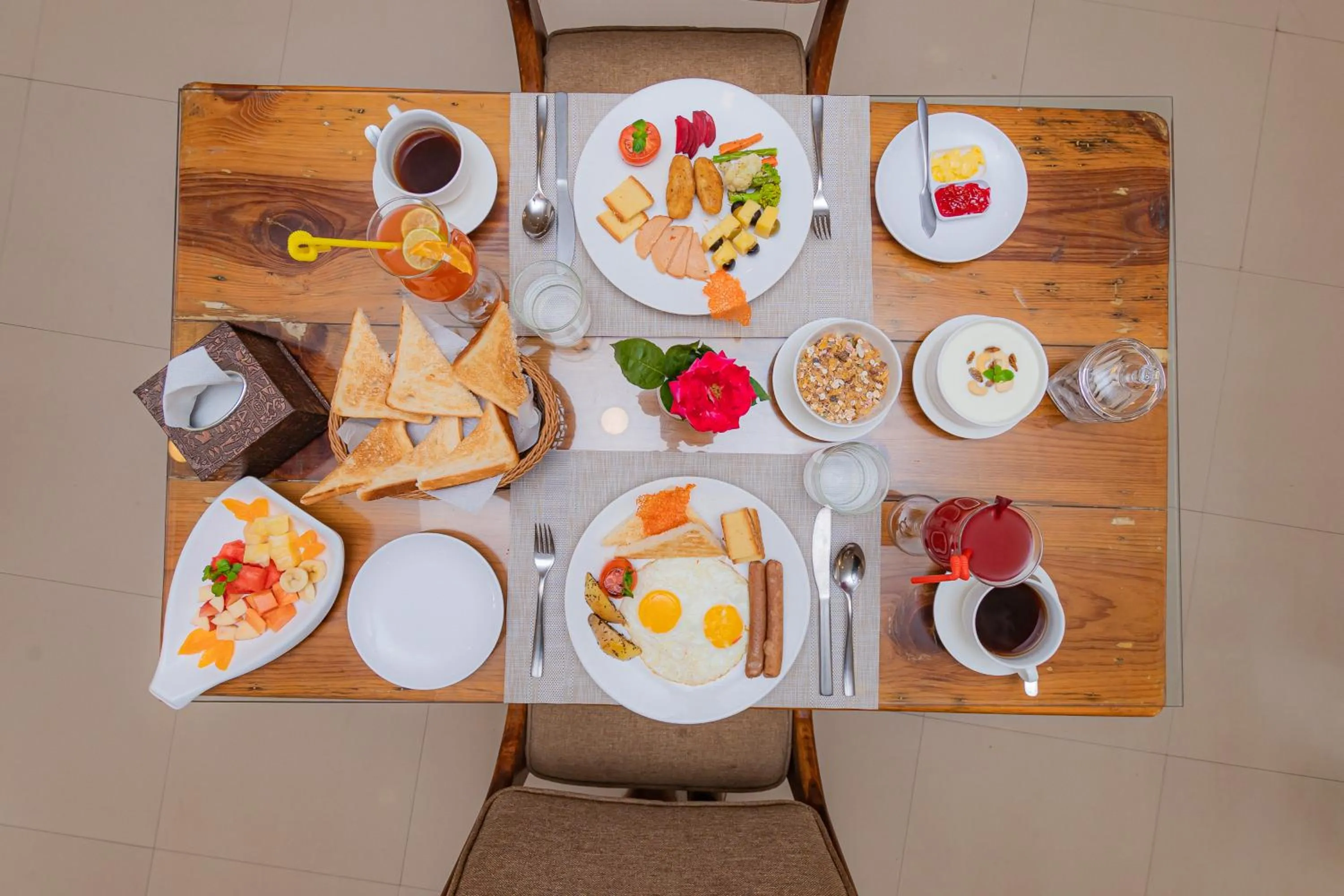 Food and drinks in Hotel Seven Limited