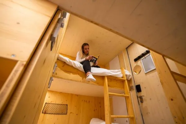 bunk bed, Bed in Auberge de Piau