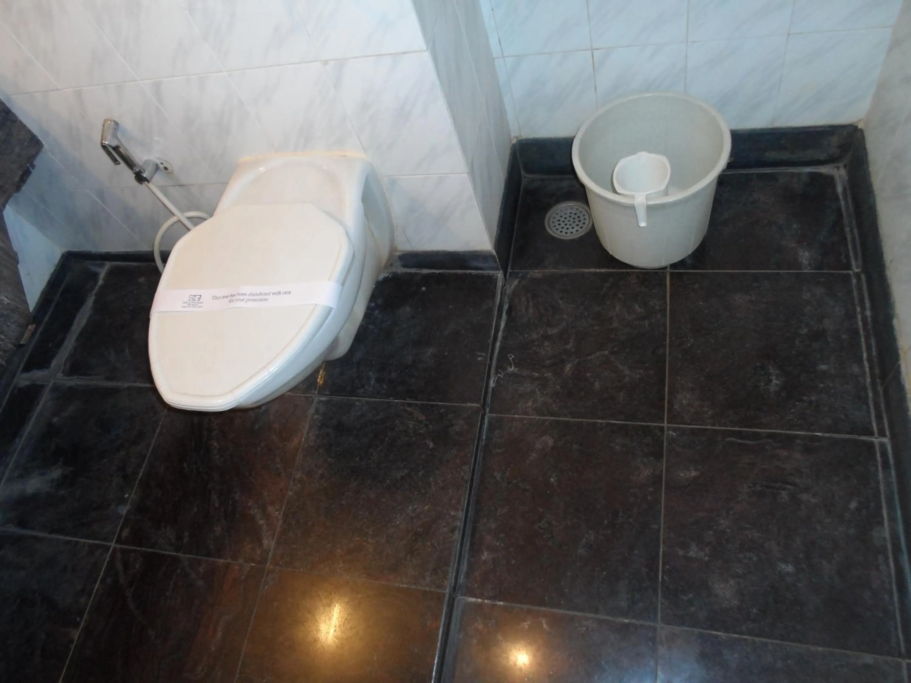 Toilet in Hotel Kalyan Residency
