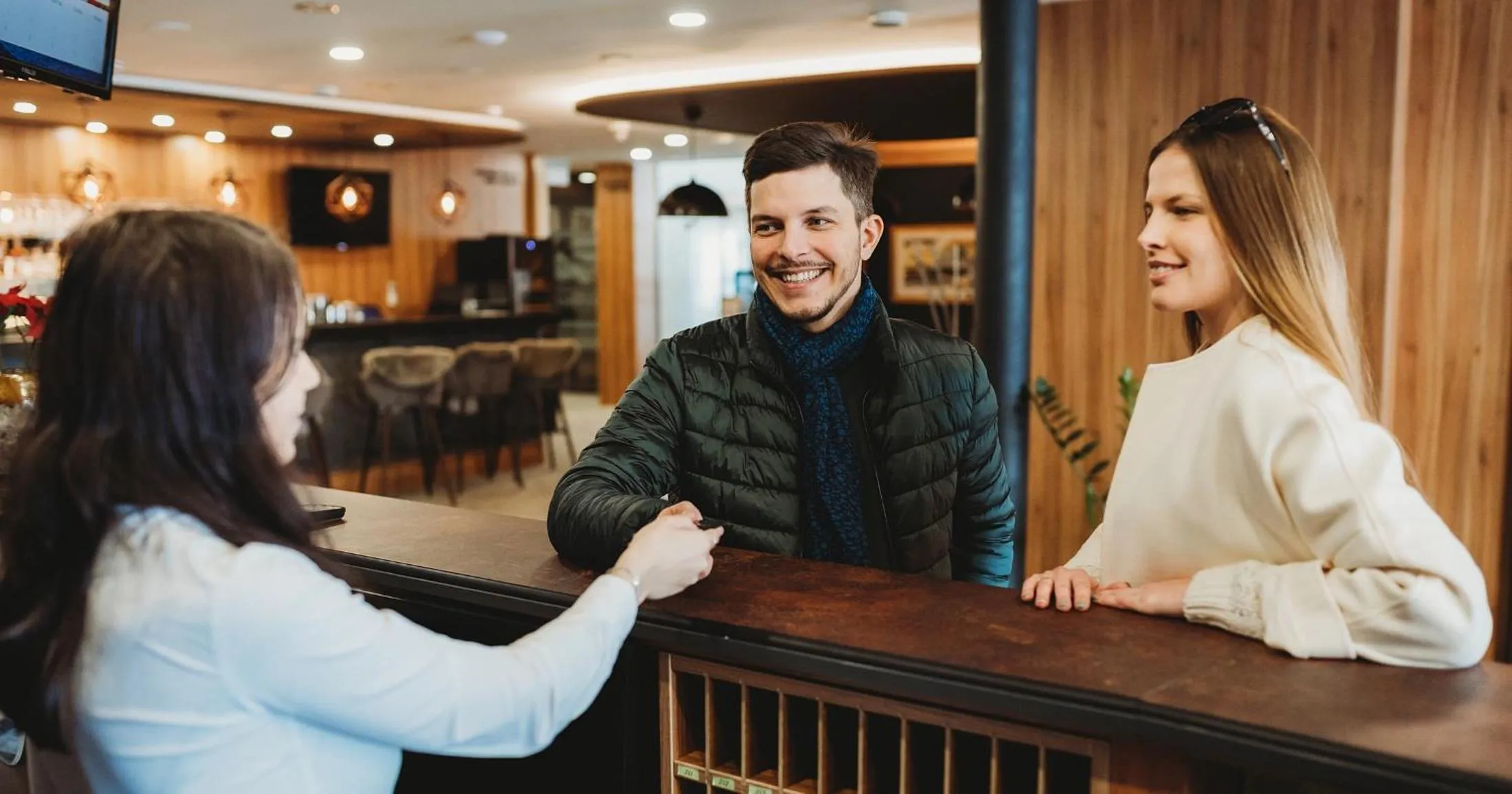 Lobby or reception in Hotel Demanova Apartments - Dependance