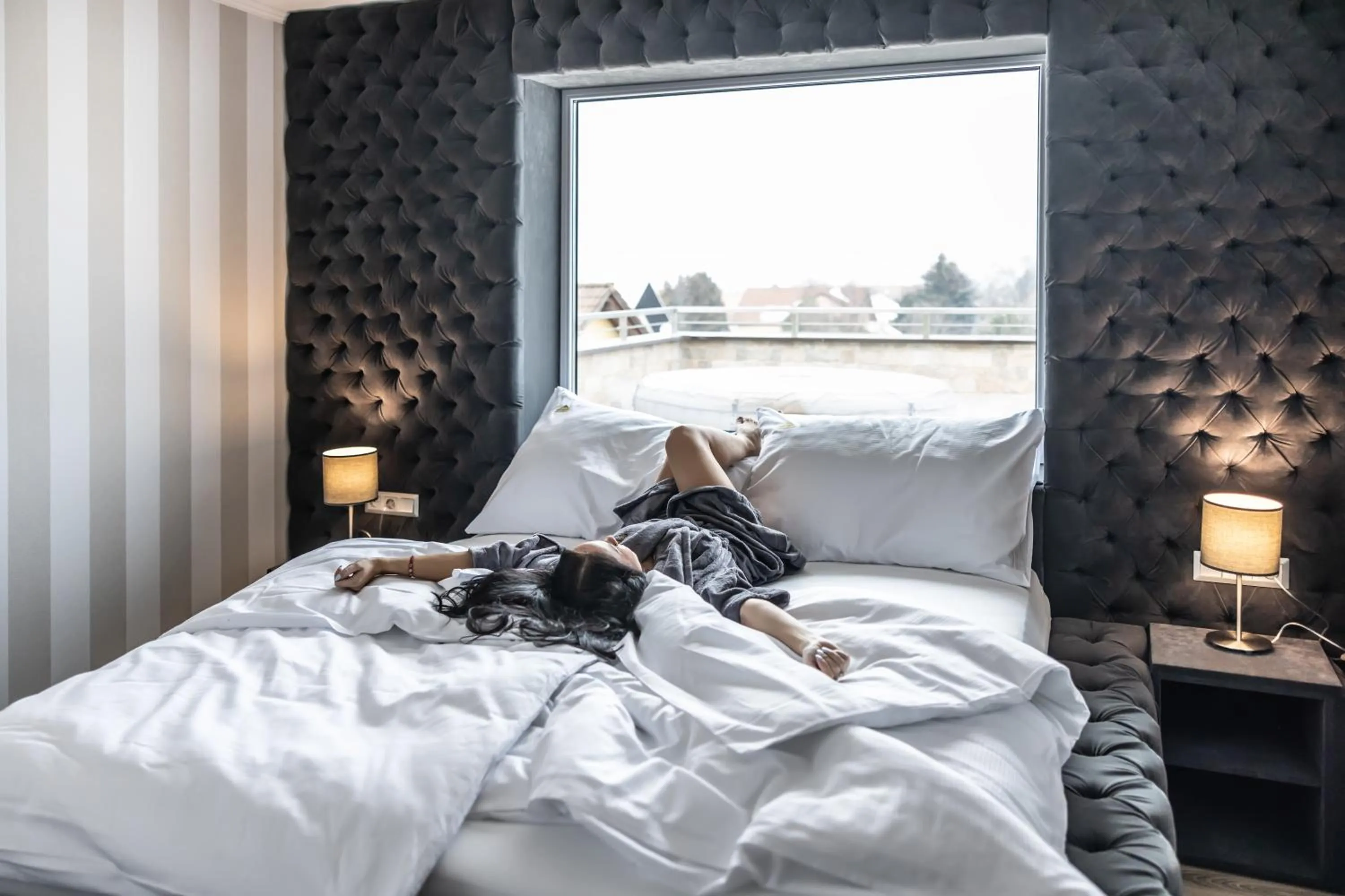 Bed in Hotel Demanova Apartments - Dependance