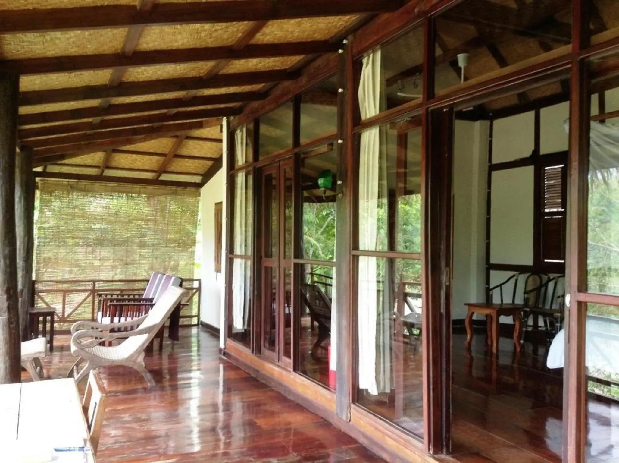 Facade/entrance in Lao Spirit Resort Facade/entrance in Lao Spirit Resort