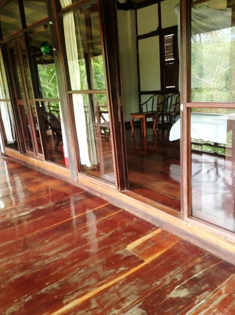 Facade/entrance in Lao Spirit Resort