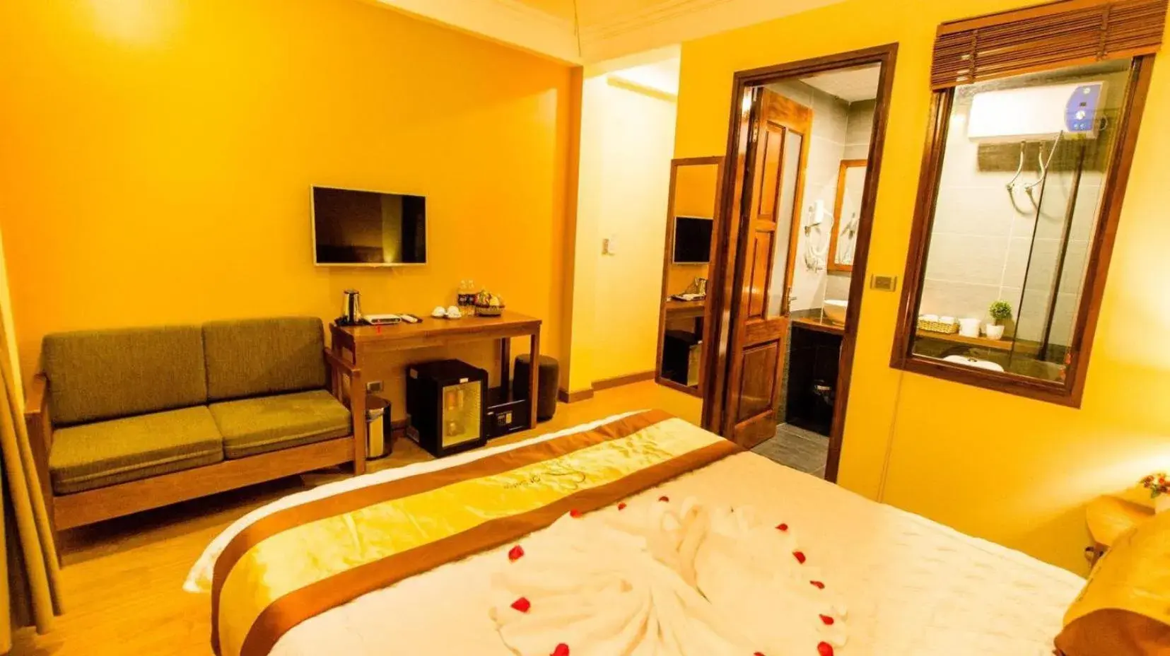 Deluxe Double Room in Heart Of Sapa Hotel Deluxe Double Room in Heart Of Sapa Hotel