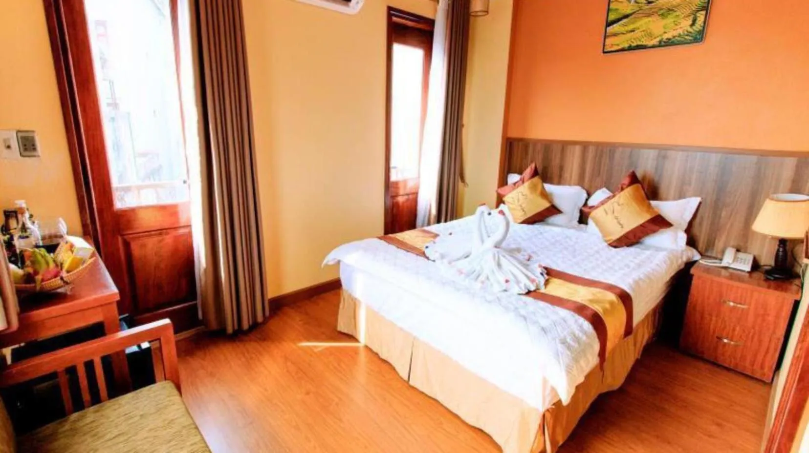 Photo of the whole room, Bed in Heart Of Sapa Hotel