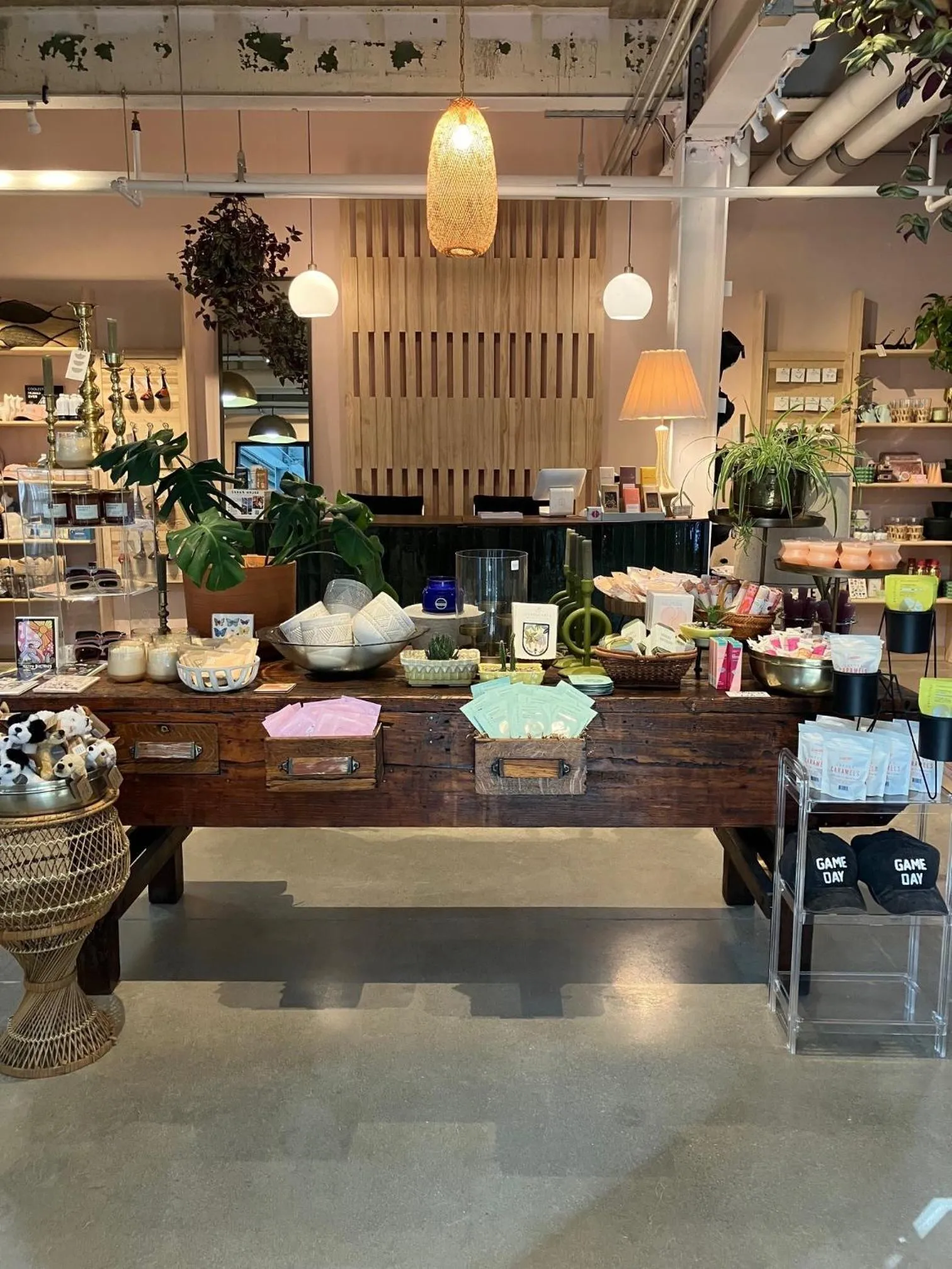 Shopping Area in The Warehouse Hotel at Champion Mill