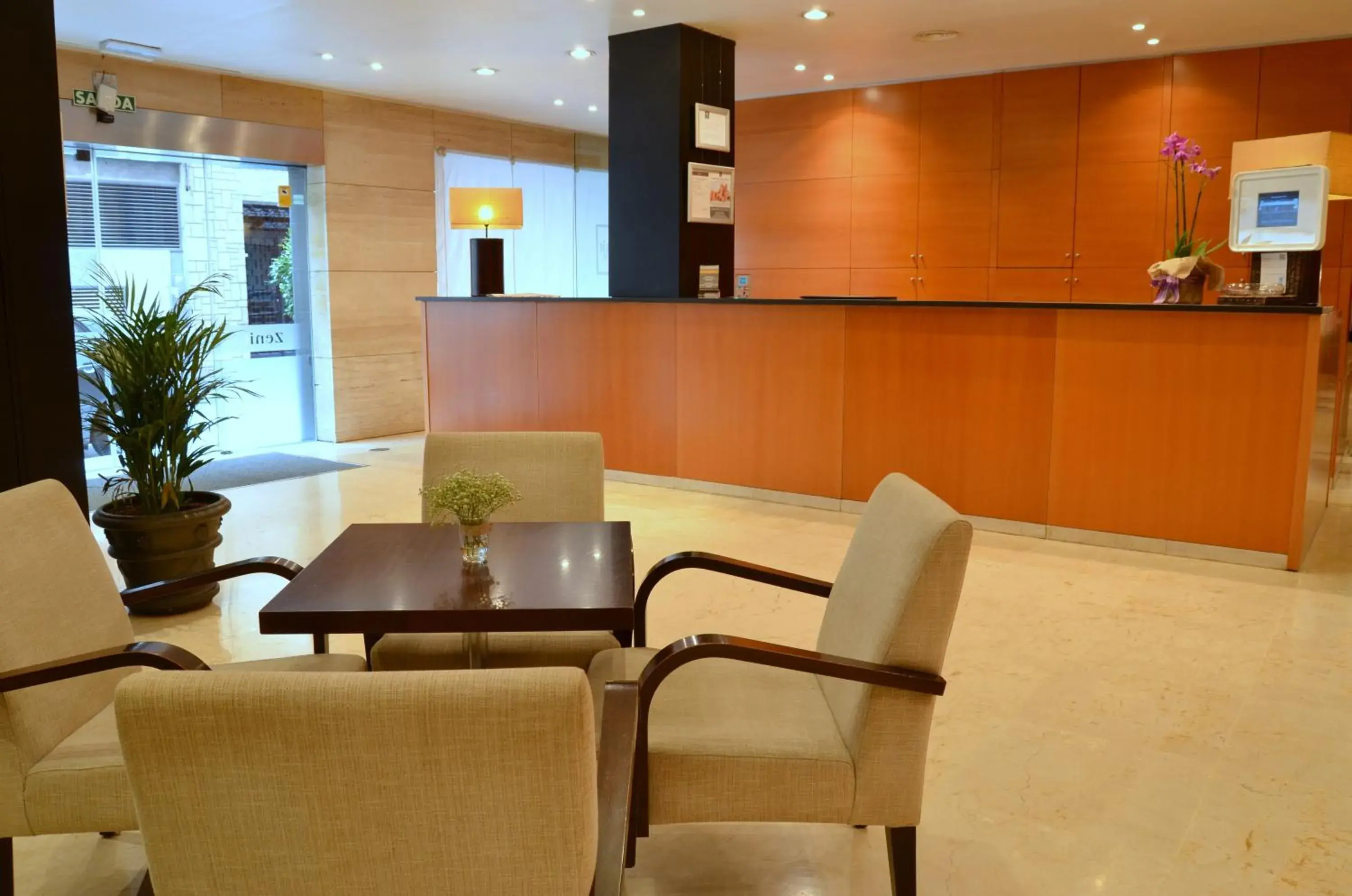 Lobby or reception in Zenit Málaga Lobby or reception in Zenit Málaga