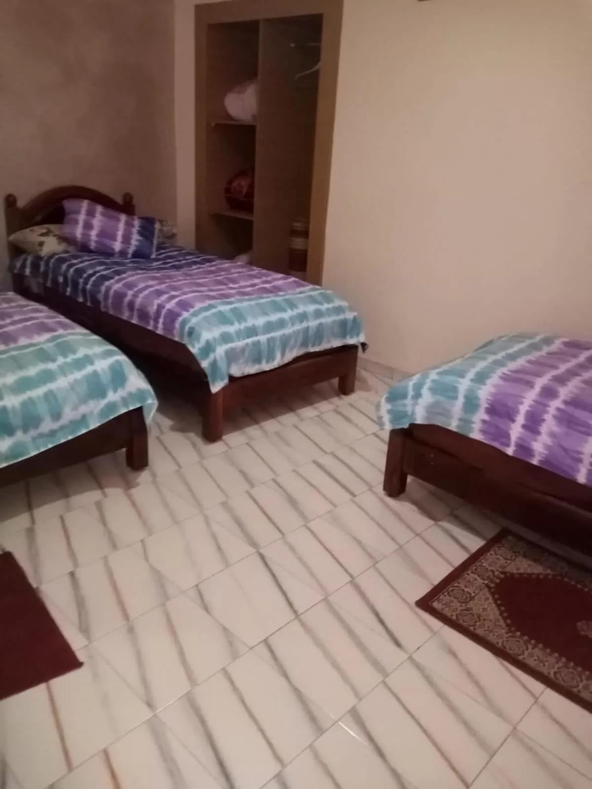 Bed in Hotel Aswan