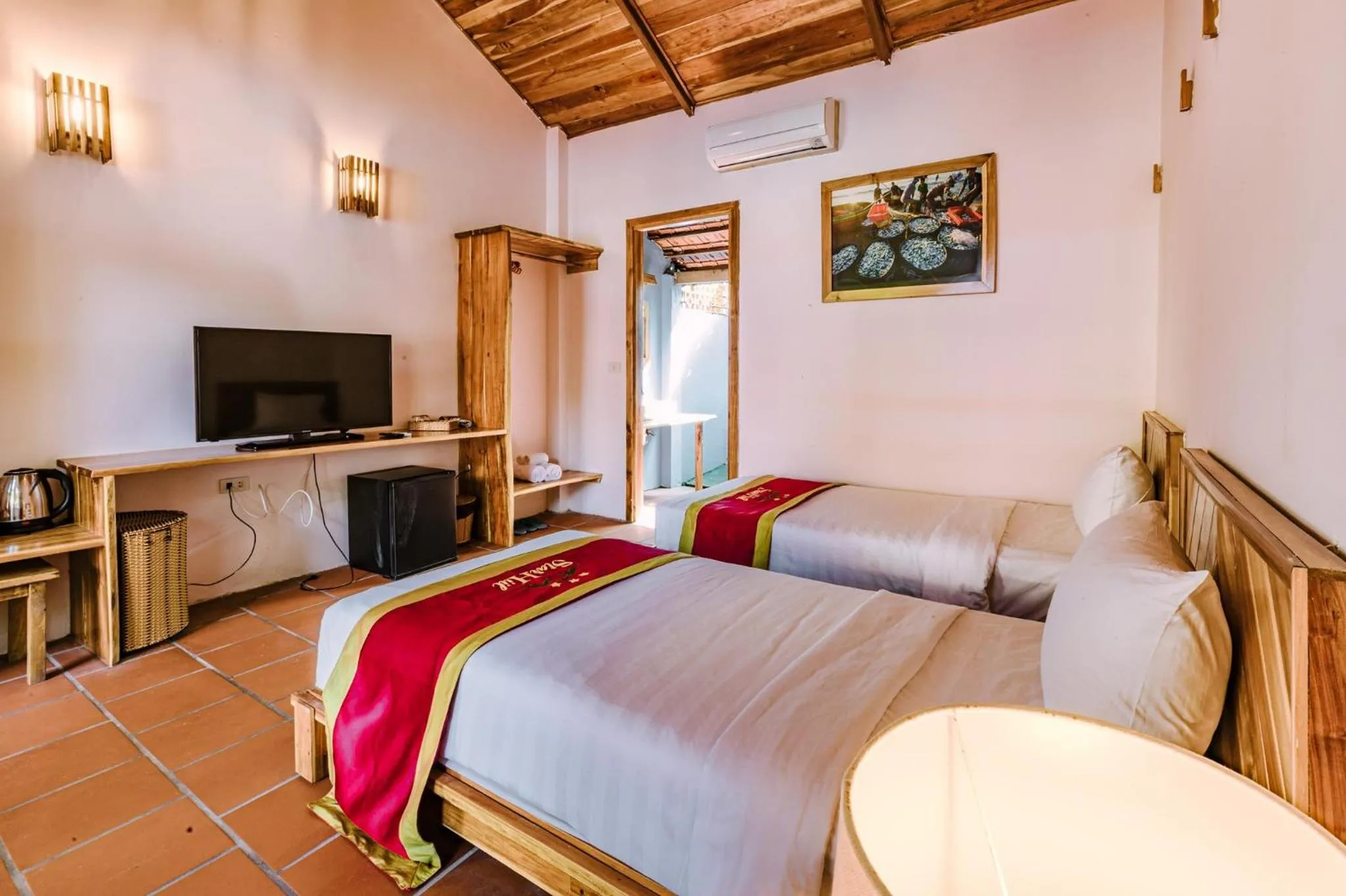 Bedroom, Bed in Star Hill Village Resort Phu Quoc