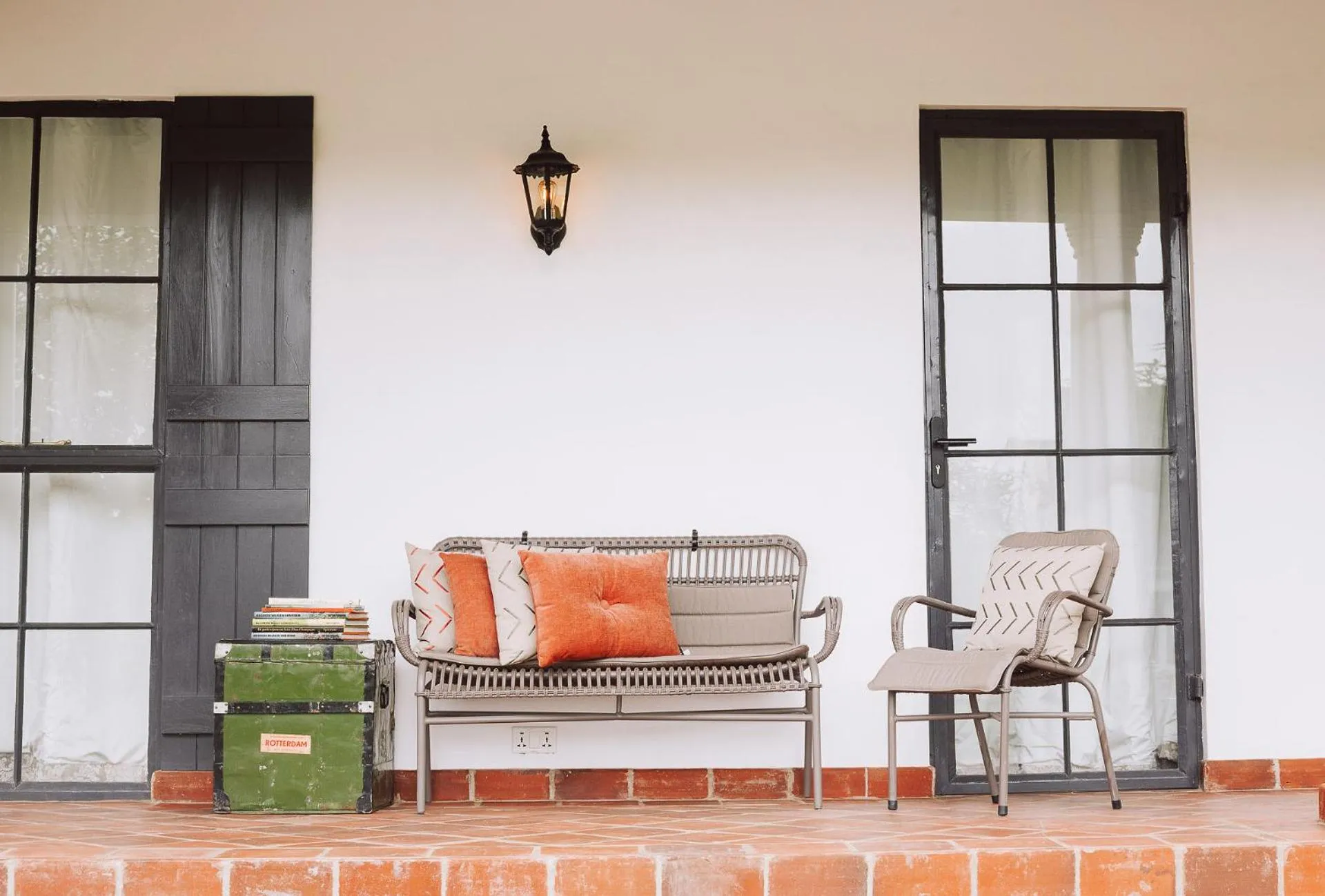 Patio in Kili Seasons Hotel