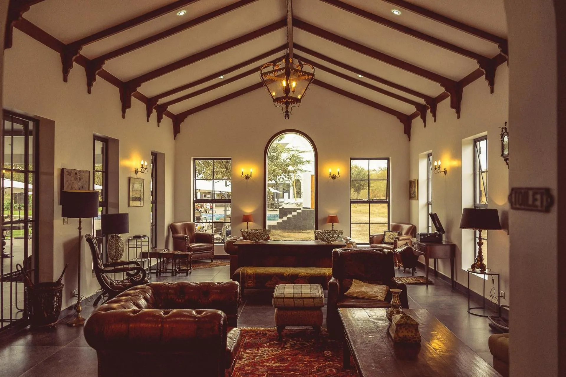 Seating area in Kili Seasons Hotel