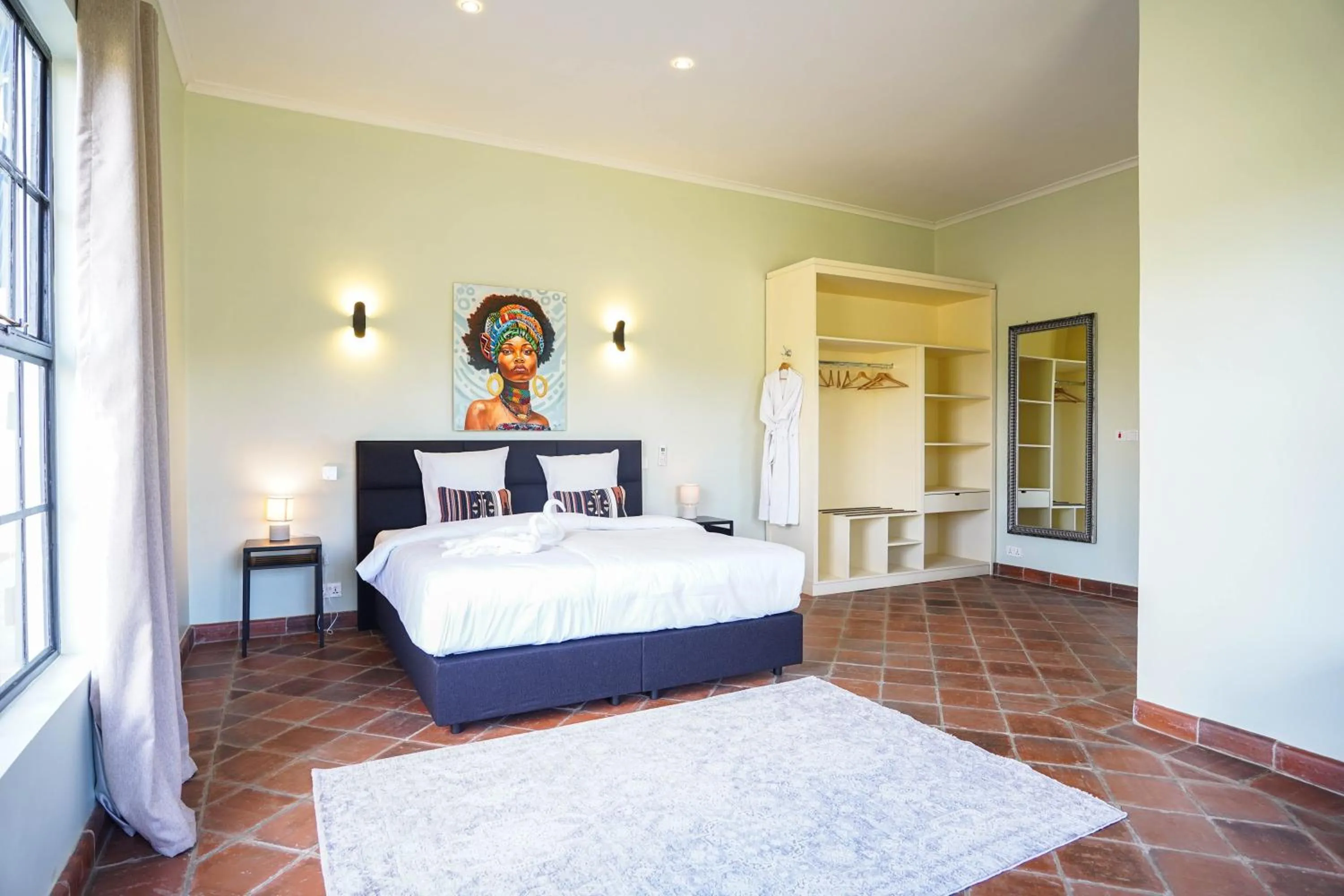 Bed in Kili Seasons Hotel