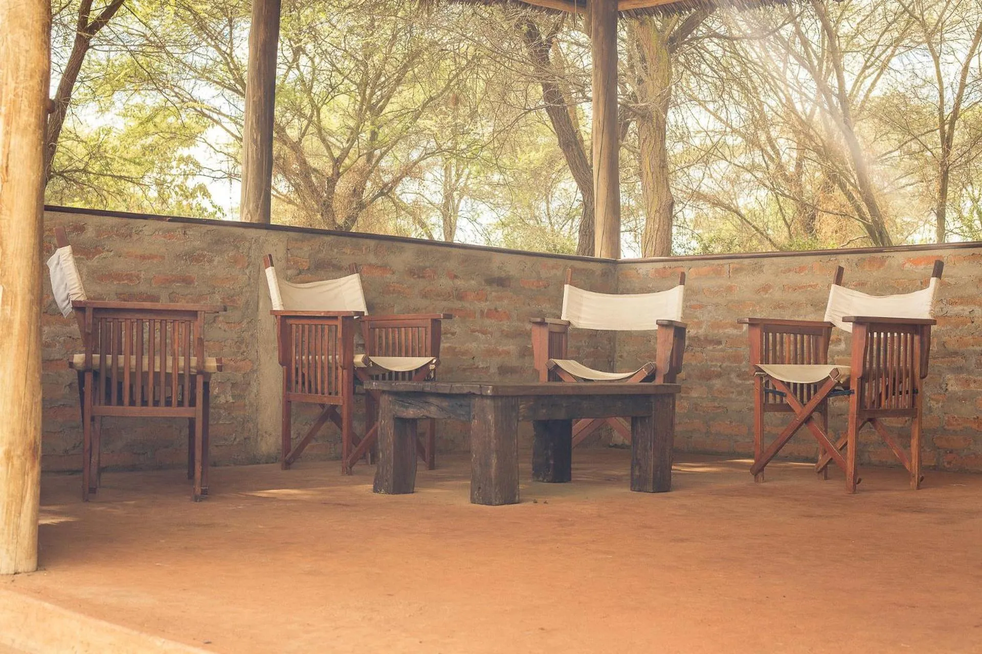 Patio in Kili Seasons Hotel