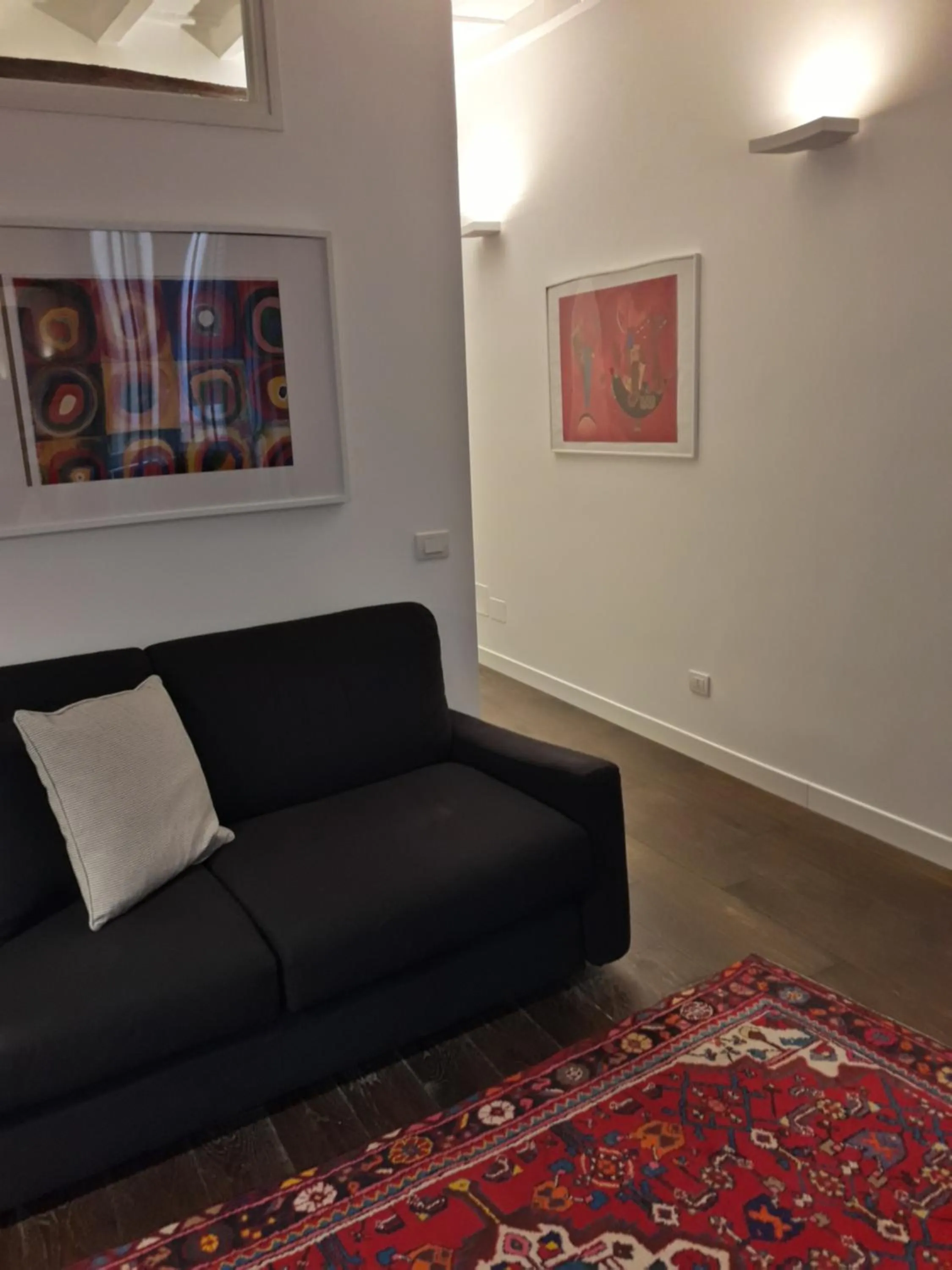 Seating area in EasyInRome Navona