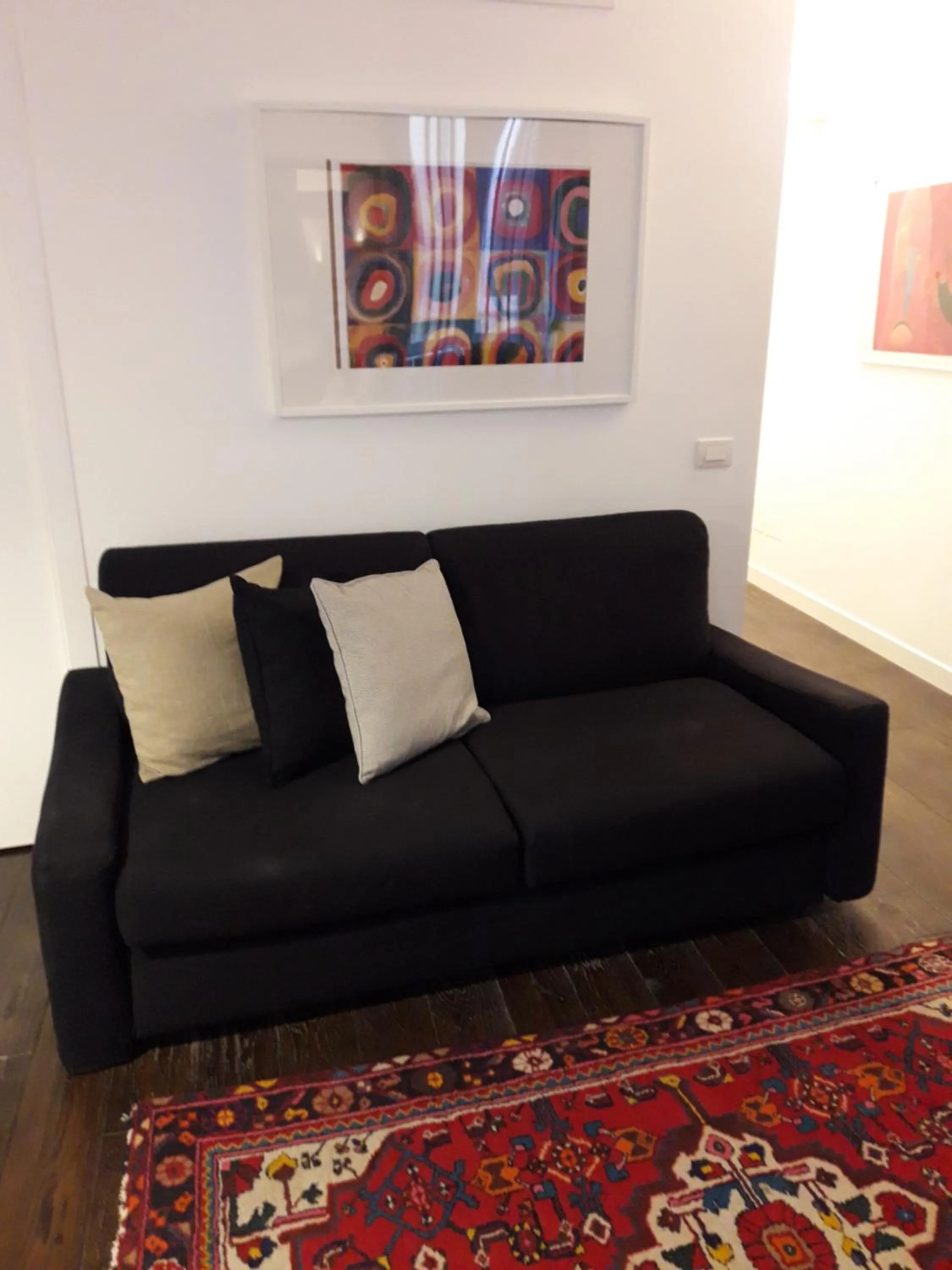 Seating area in EasyInRome Navona