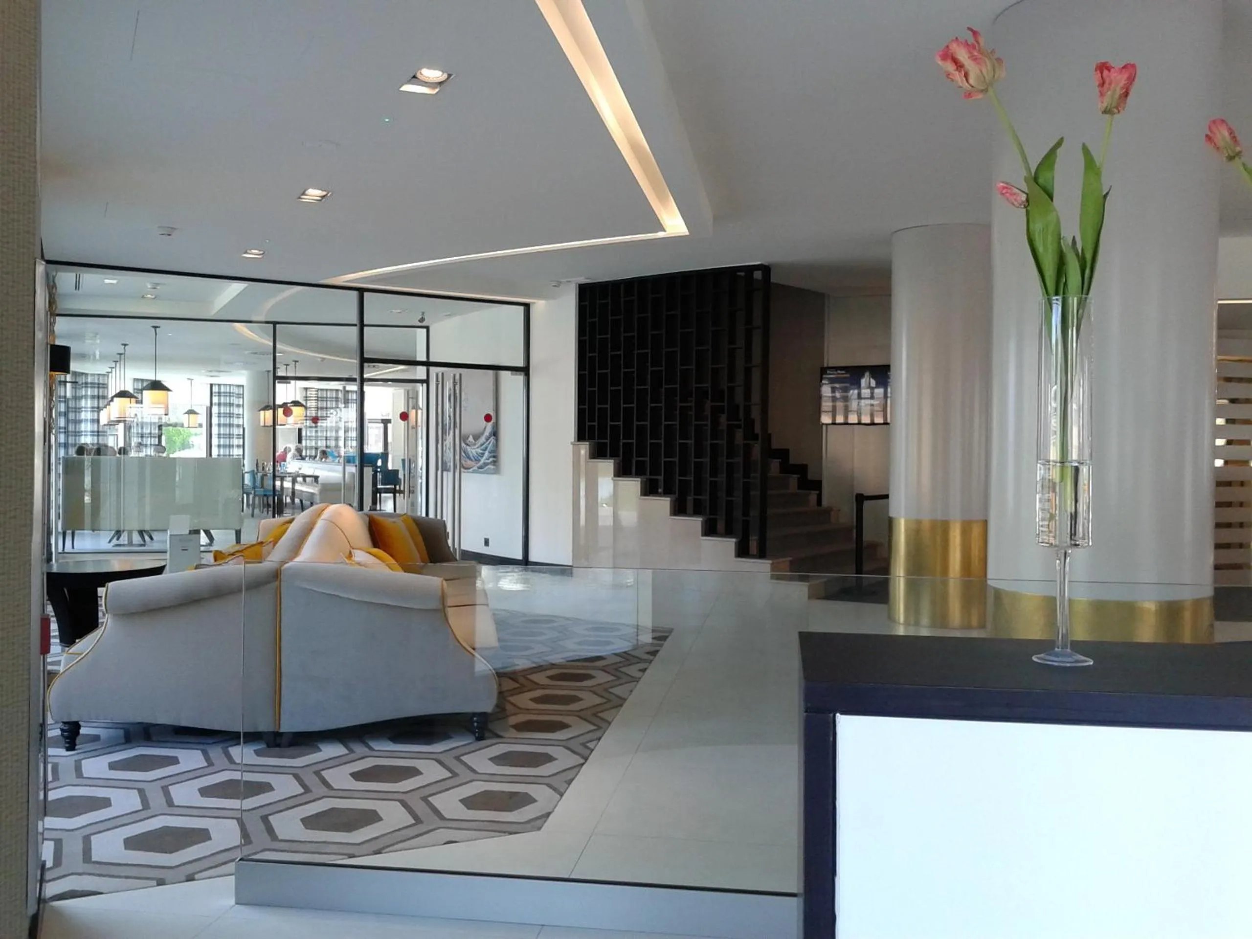 Lobby or reception in Hotel Bahía