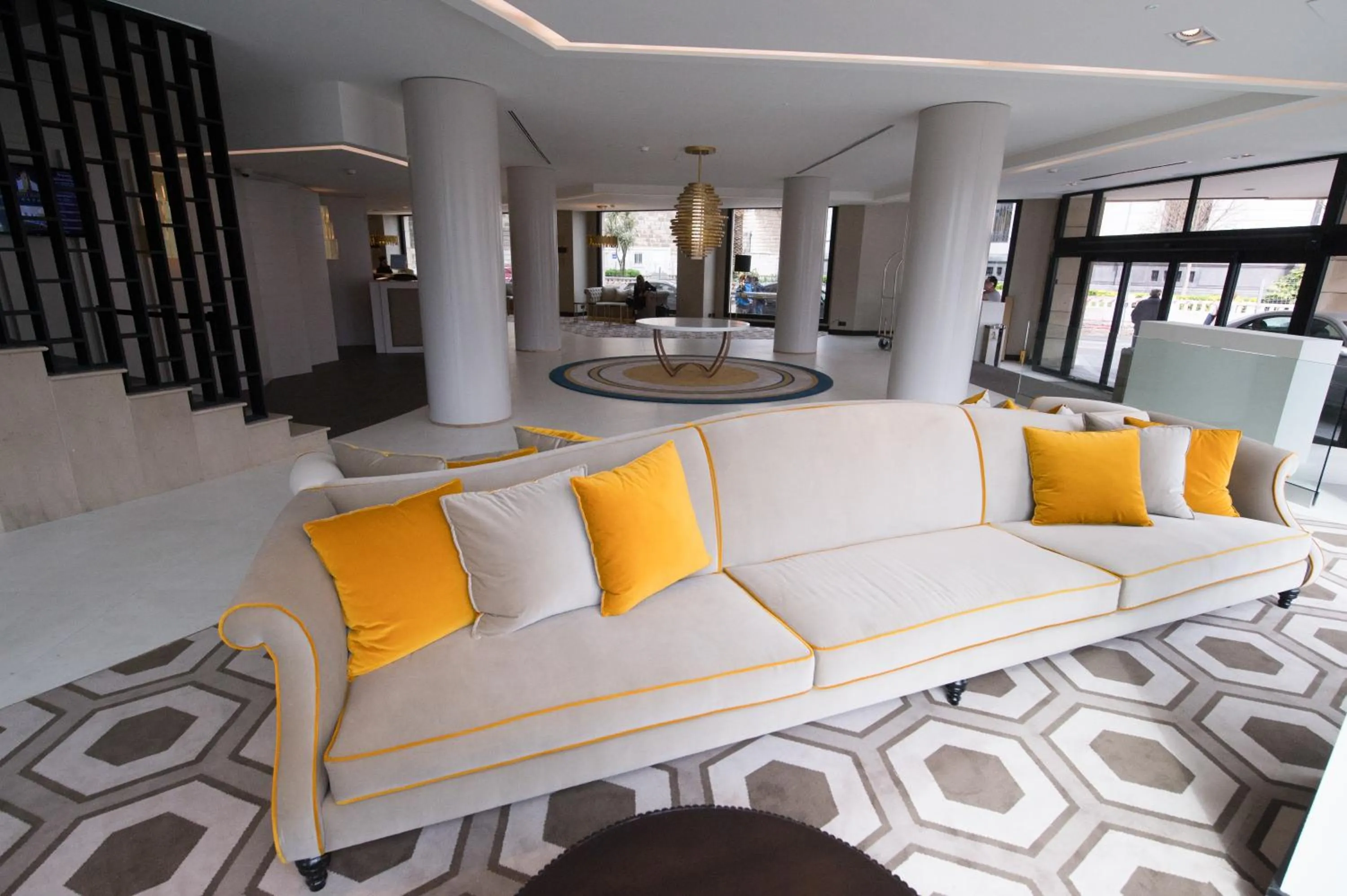 Lobby or reception in Hotel Bahía