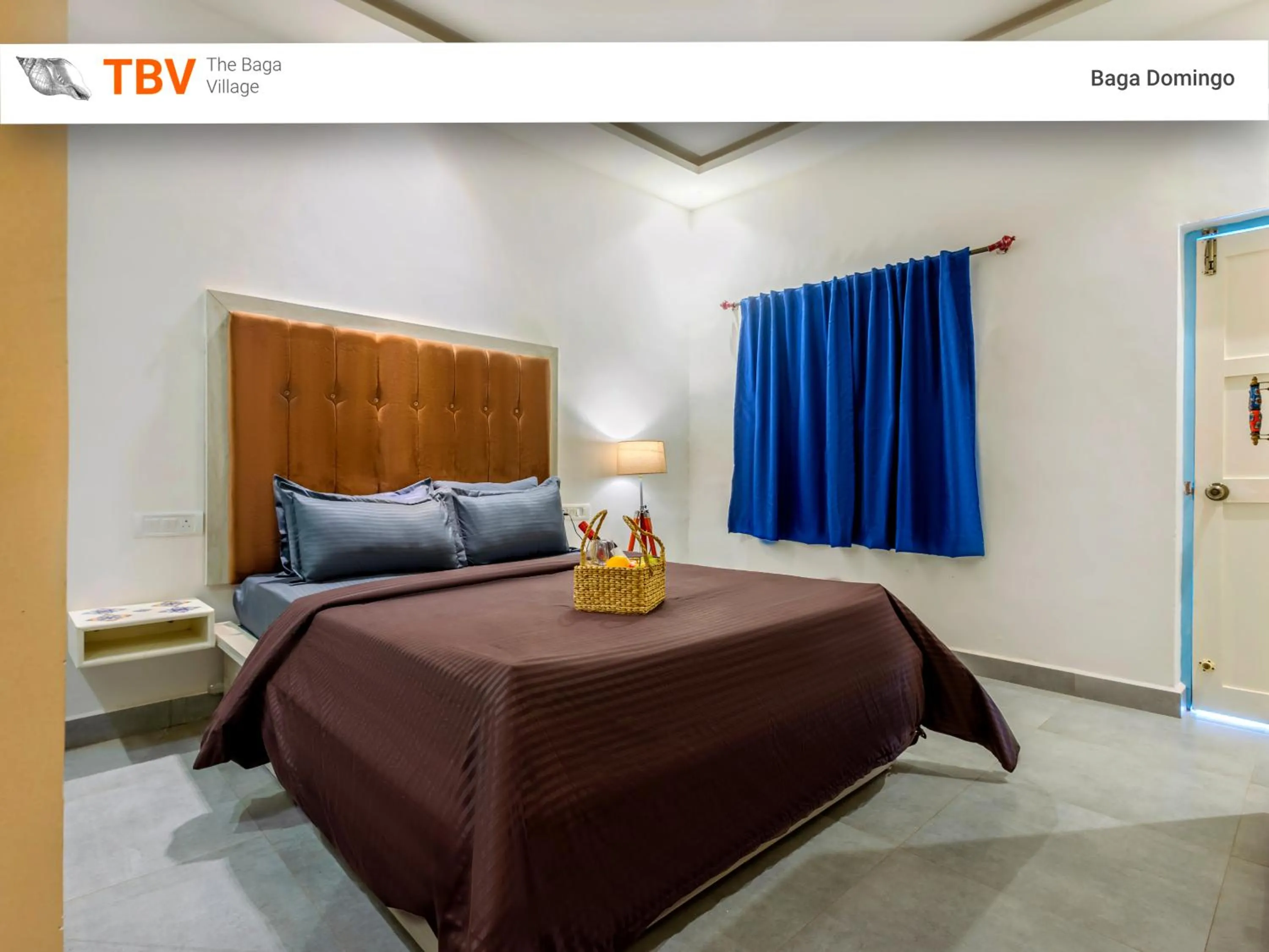 Bedroom, Bed in The Baga Domingo's- 50 Mtrs From the Baga Beach