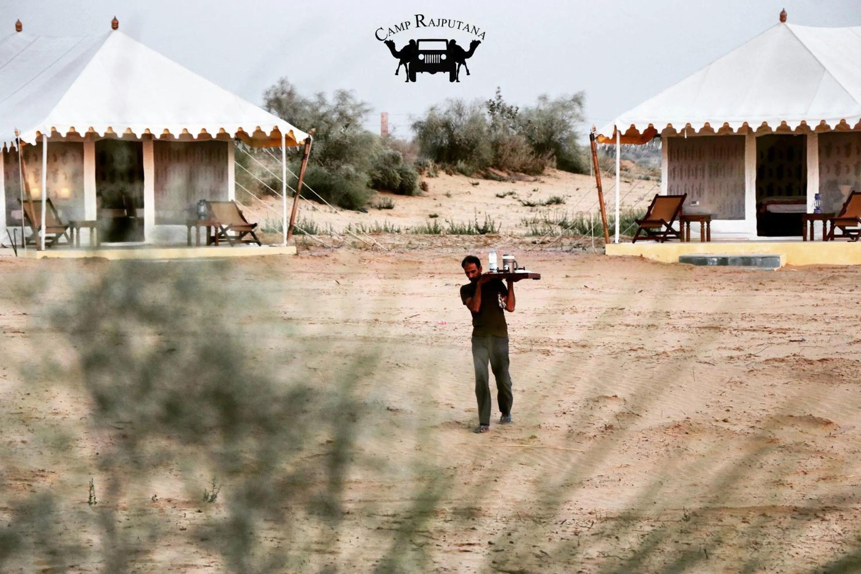 Bedroom in Camp Rajputana