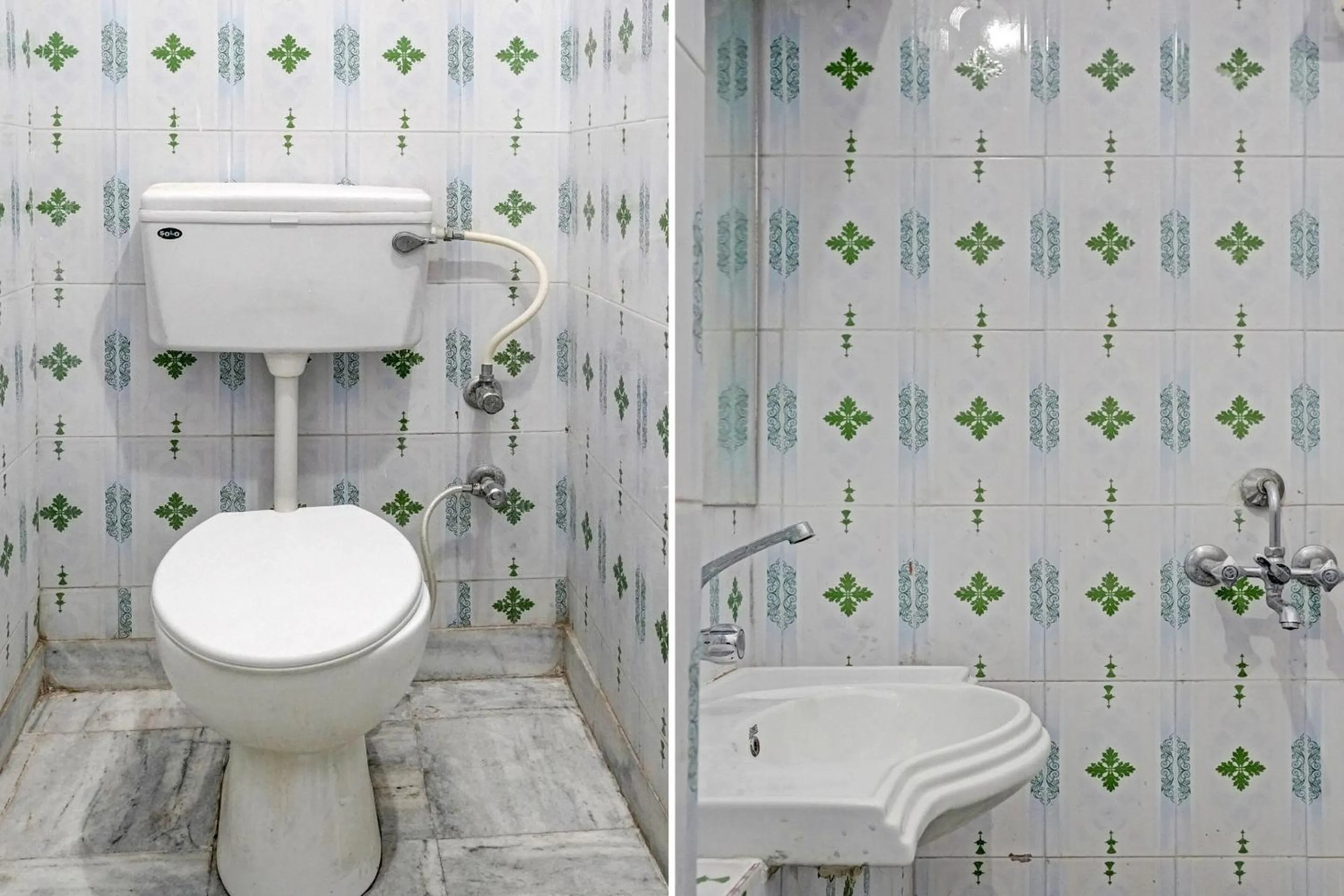 Bathroom in Hotel O BlackBull